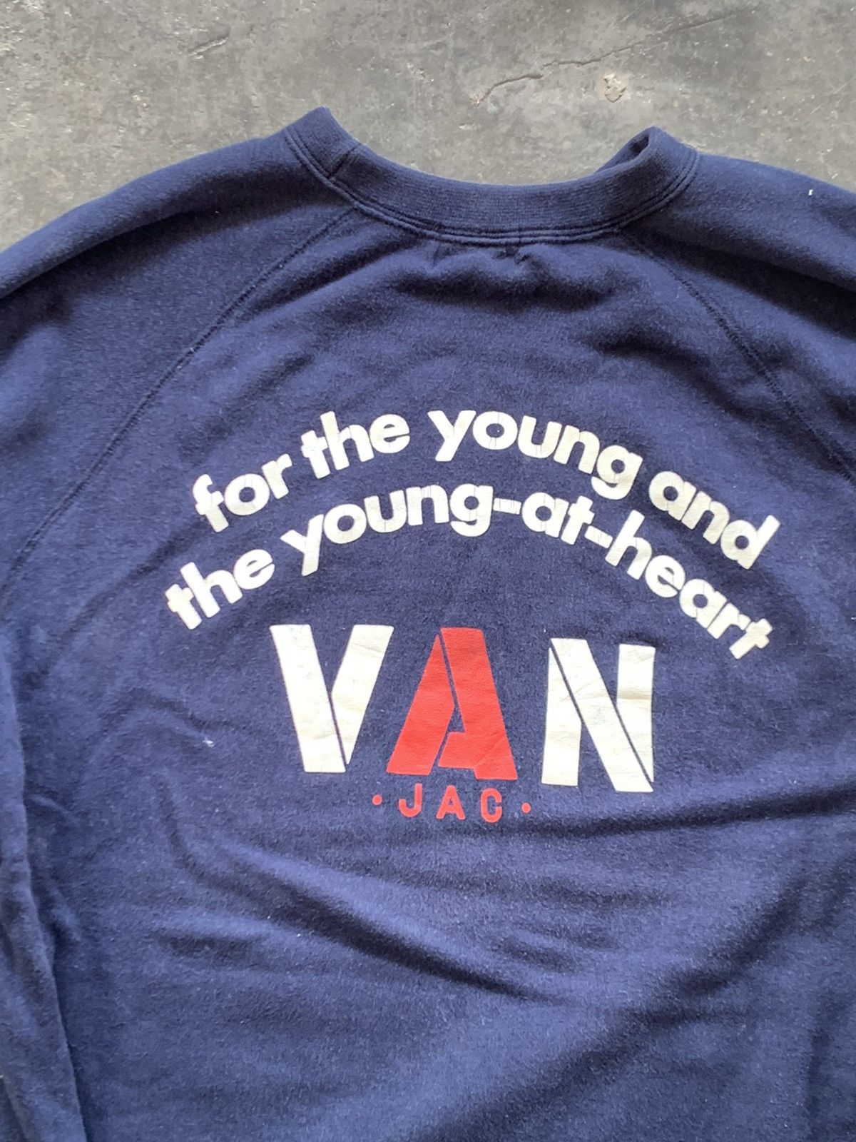 Japanese Brand Vintage V.A.N Jac sweatshirt Size US L / EU 52-54 / 3 - 3 Thumbnail