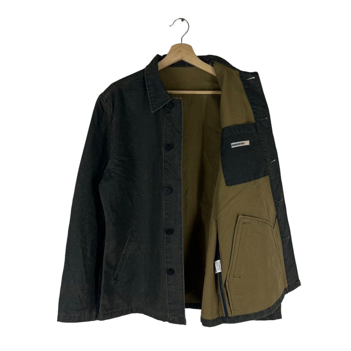 Japanese Brand VINTAGE CHORE JACKET COX JAPAN INSPIRED ISSEY MIYAKE Size US L / EU 52-54 / 3 - 8 Thumbnail