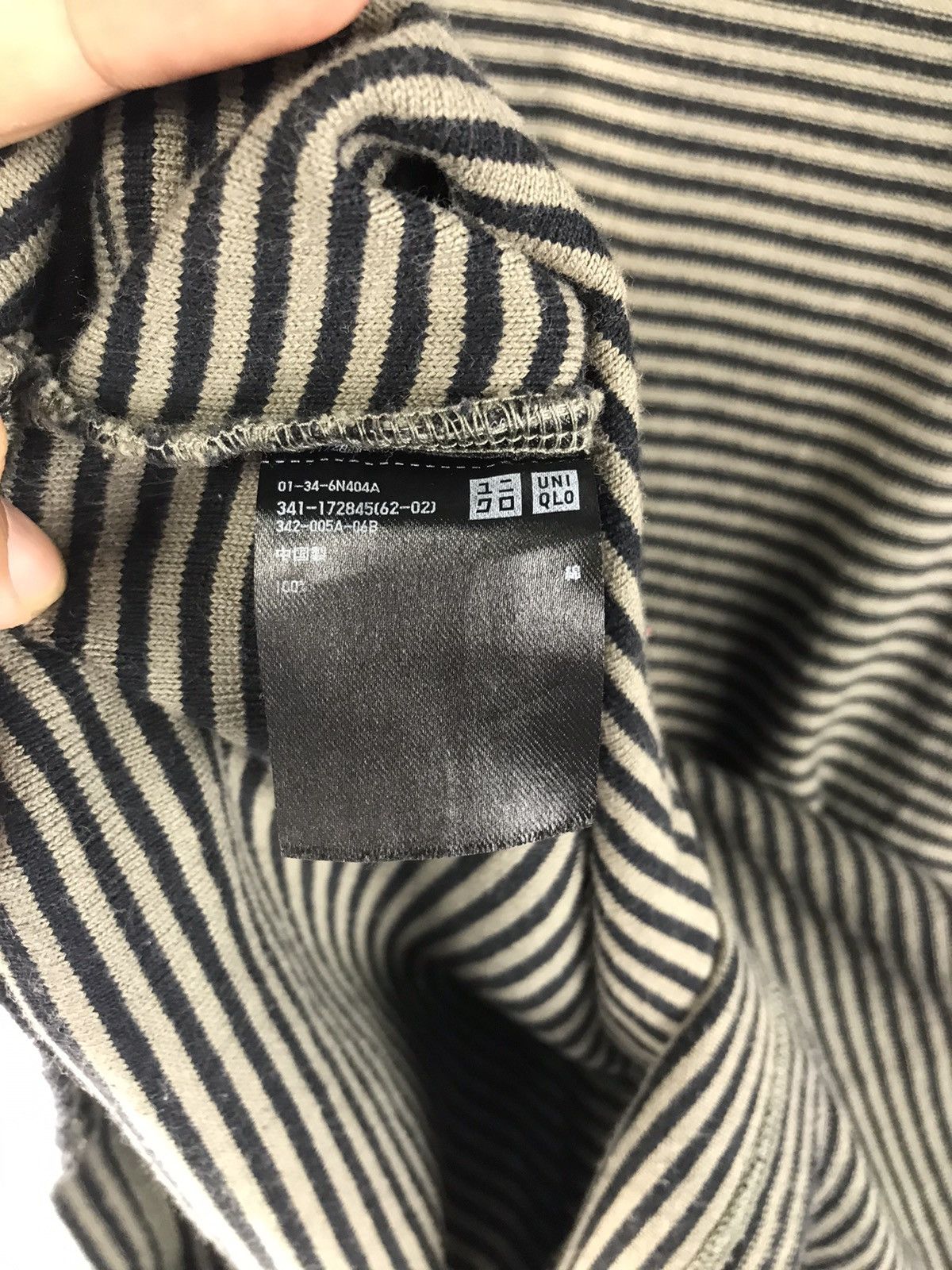 Christophe Lemaire Uniqlo x Lemaire Stripe Pocket Tee Size US M / EU 48-50 / 2 - 4 Thumbnail