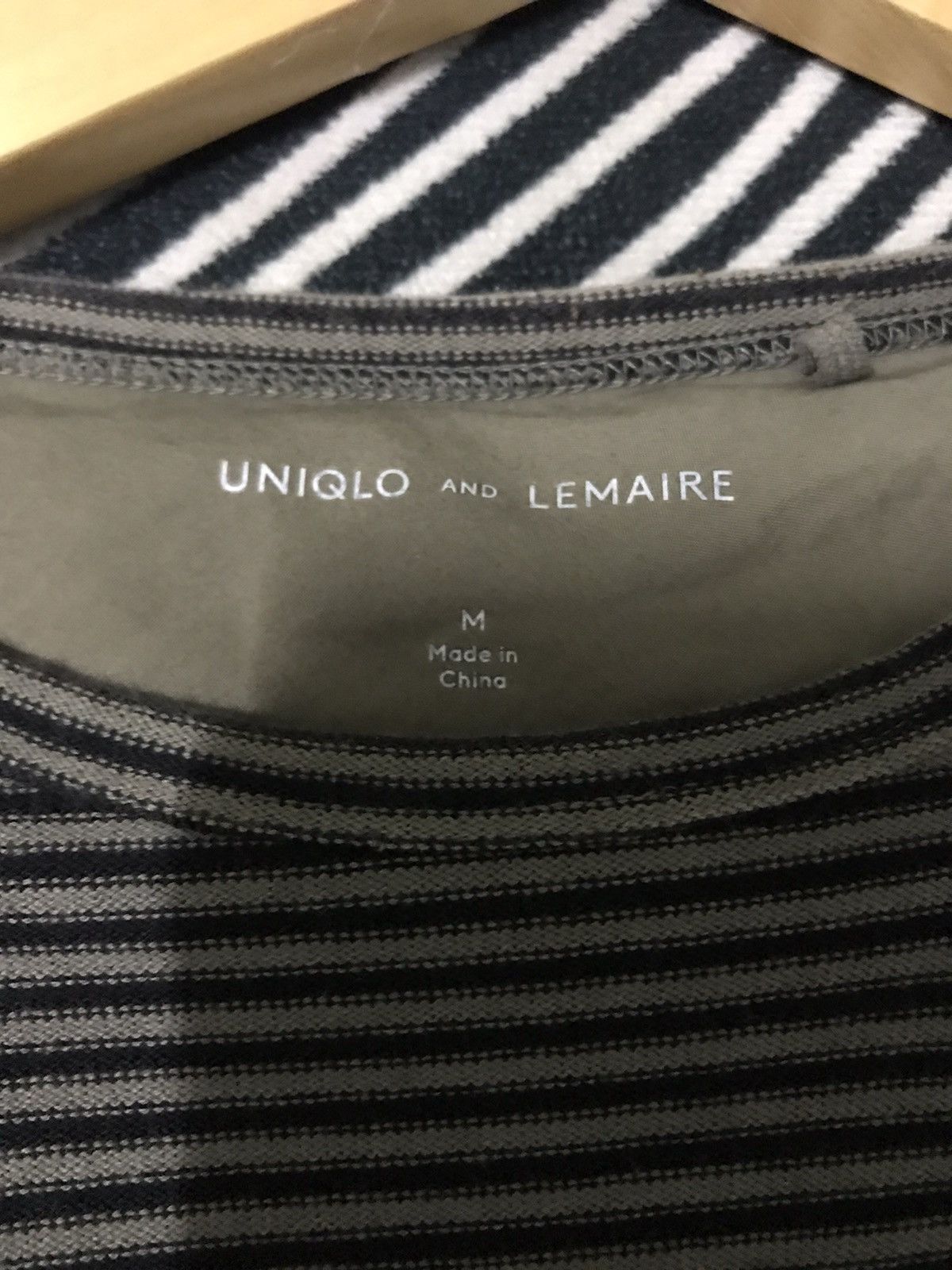 Christophe Lemaire Uniqlo x Lemaire Stripe Pocket Tee Size US M / EU 48-50 / 2 - 5 Thumbnail