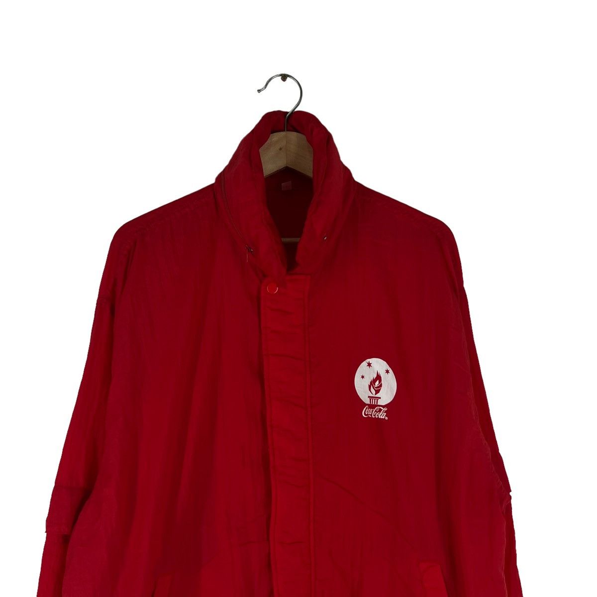 Japanese Brand VINTAGE WORKERS JACKET COCA COLA BIG LOGO Size US M / EU 48-50 / 2 - 5 Thumbnail