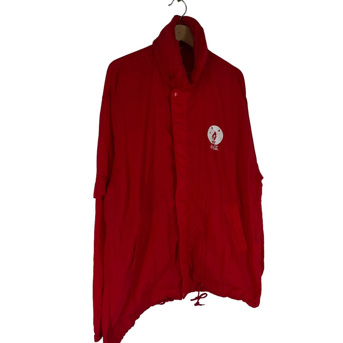 Japanese Brand VINTAGE WORKERS JACKET COCA COLA BIG LOGO Size US M / EU 48-50 / 2 - 4 Thumbnail