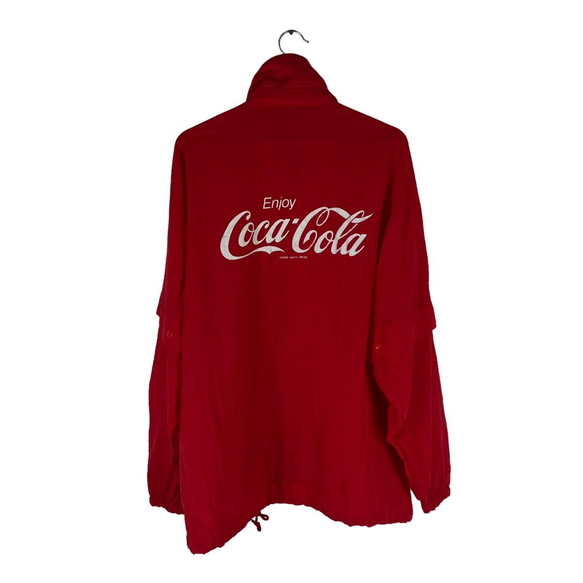 Japanese Brand VINTAGE WORKERS JACKET COCA COLA BIG LOGO Size US M / EU 48-50 / 2 - 2 Thumbnail