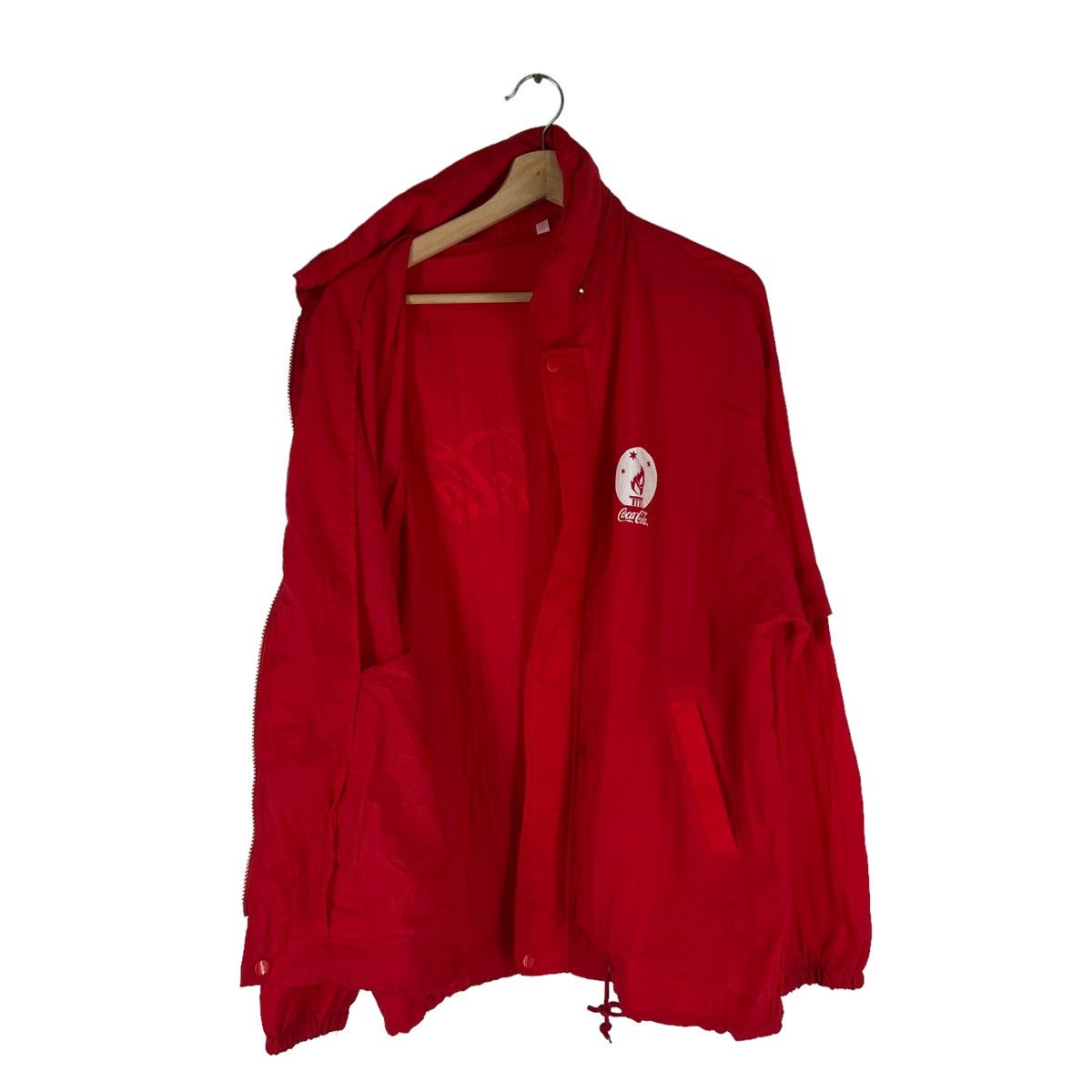 Japanese Brand VINTAGE WORKERS JACKET COCA COLA BIG LOGO Size US M / EU 48-50 / 2 - 9 Thumbnail