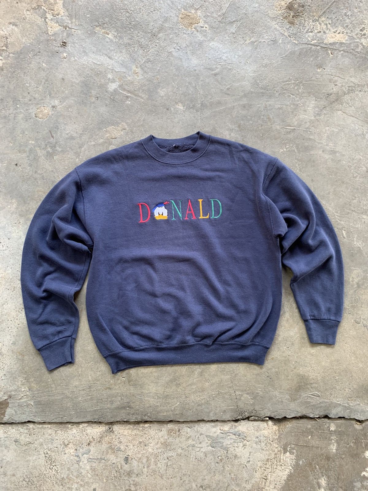 Disney Vintage Donald Duck Sweatshirt Size US L / EU 52-54 / 3 - 1 Thumbnail