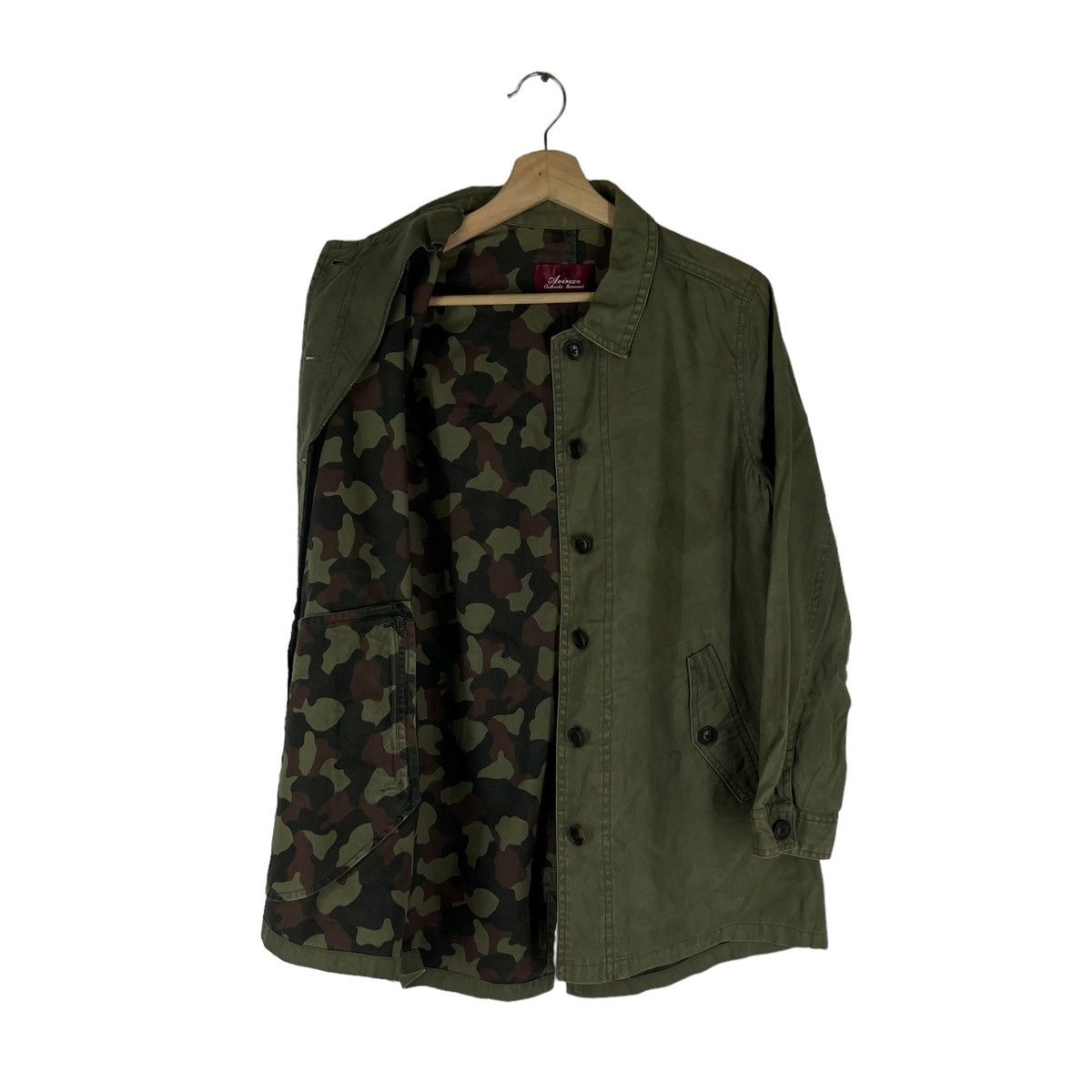 Avirex VINTAGE CHORE JACKET AVIREX MILITARY WEAR STYLE Size US L / EU 52-54 / 3 - 7 Thumbnail