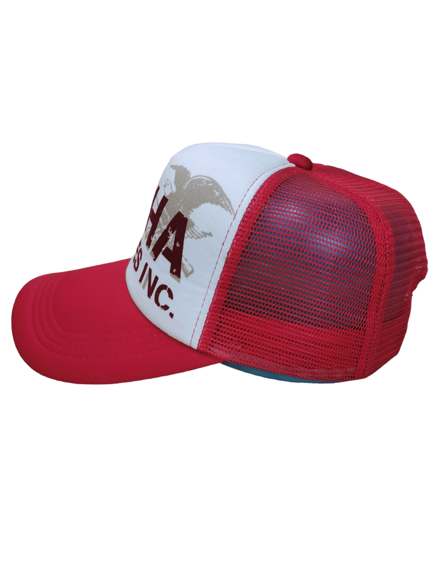 Alpha Industries ALPHA INDUSTRIES BIG LOGO TRUCKER HAT CAP Size ONE SIZE - 3 Thumbnail