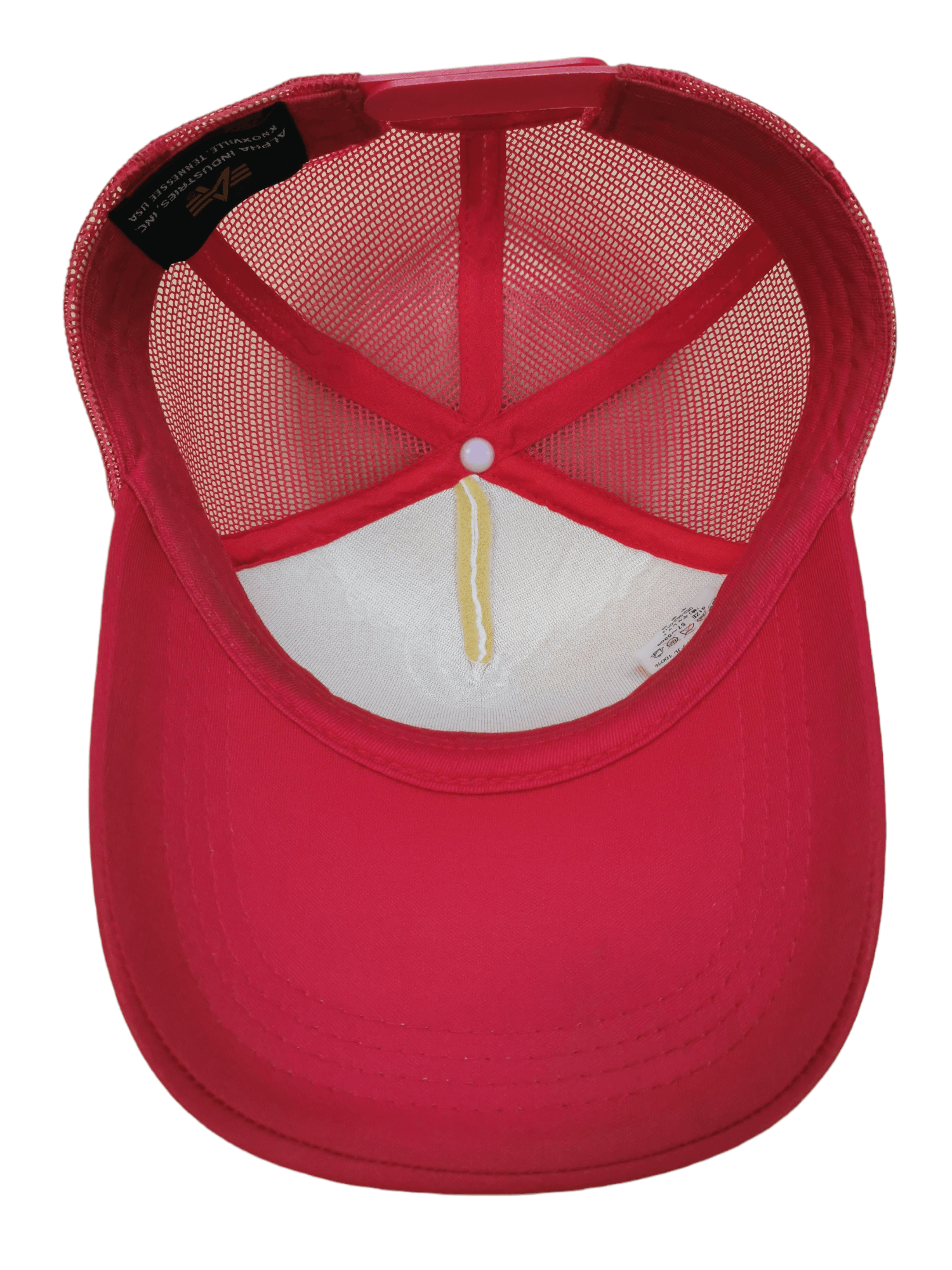 Alpha Industries ALPHA INDUSTRIES BIG LOGO TRUCKER HAT CAP Size ONE SIZE - 6 Thumbnail