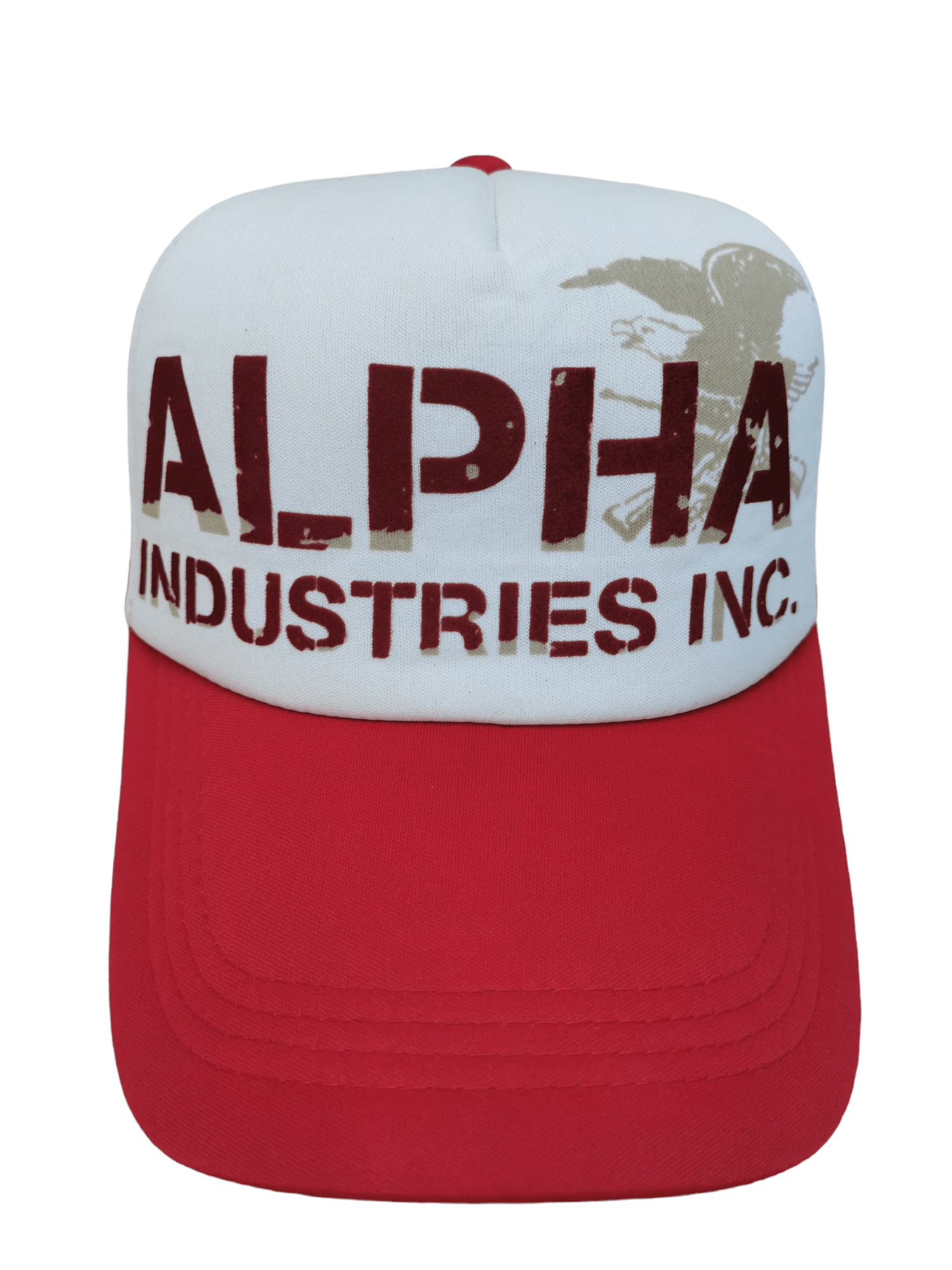Alpha Industries ALPHA INDUSTRIES BIG LOGO TRUCKER HAT CAP Size ONE SIZE - 1 Thumbnail