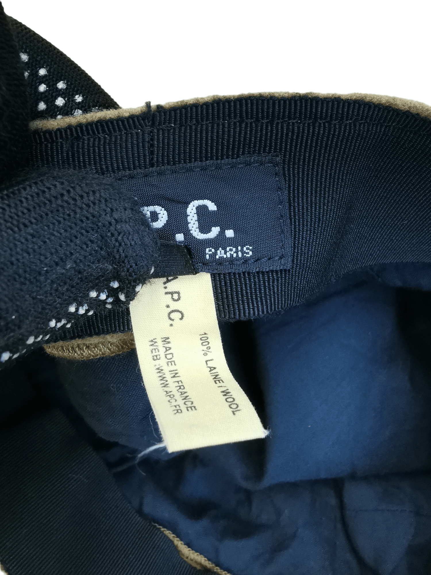 A.P.C. A.P.C STREETWEAR CAPTAIN DESIGN HAT CAP Size ONE SIZE - 7 Thumbnail