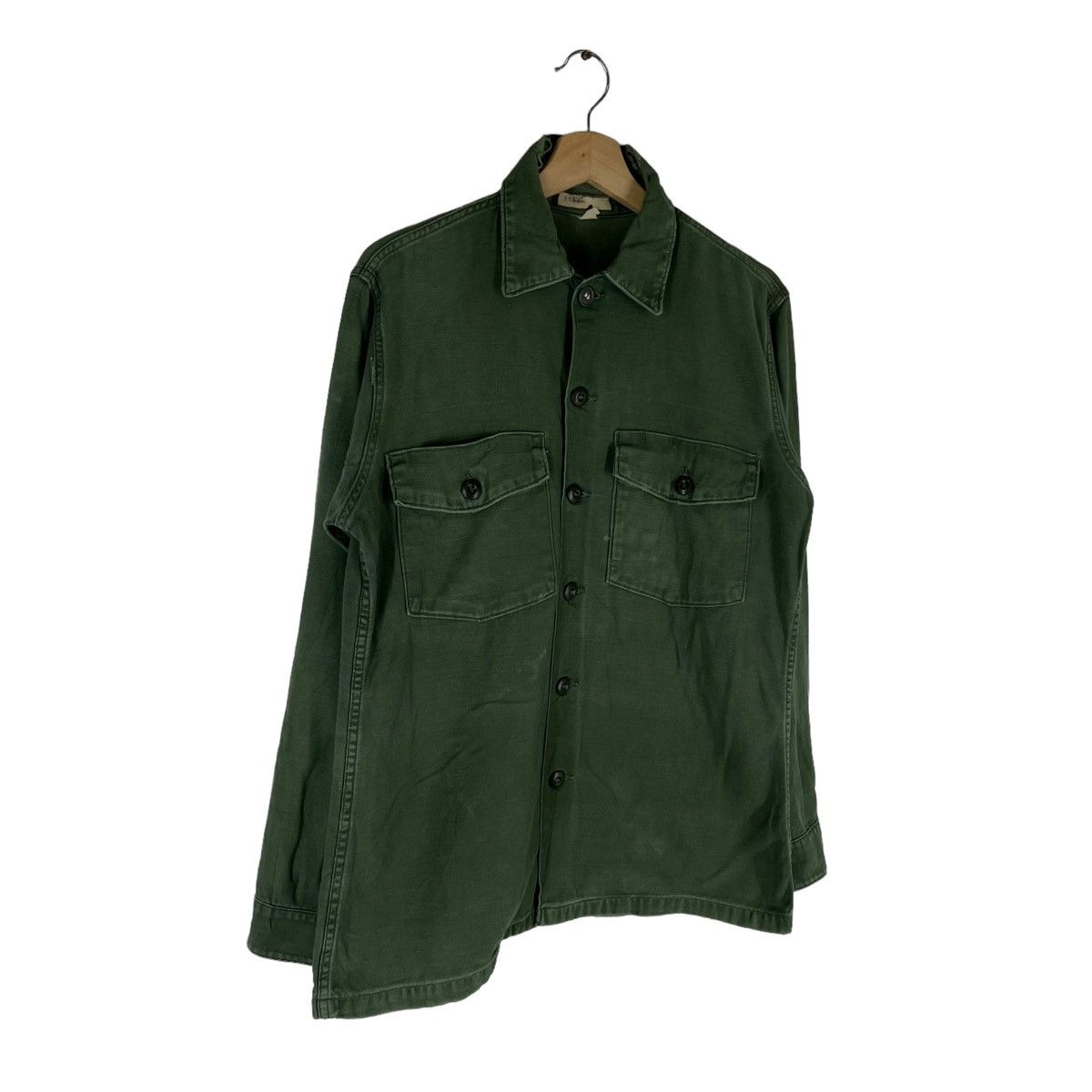 Vintage TRUE VINTAGE 1940 MILITARY OG 107 WW II JACKET Size US M / EU 48-50 / 2 - 2 Thumbnail