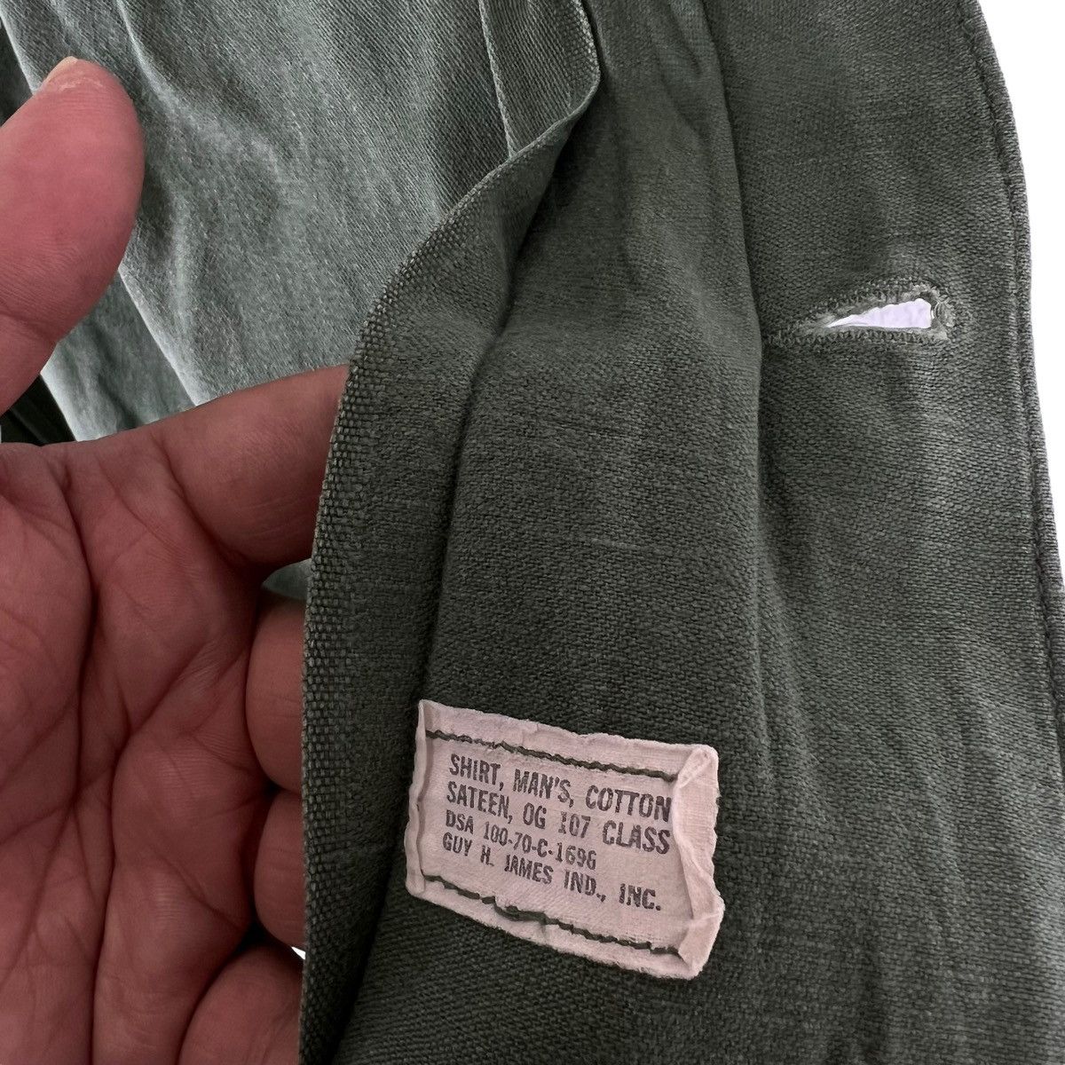 Vintage TRUE VINTAGE 1940 MILITARY OG 107 WW II JACKET Size US M / EU 48-50 / 2 - 11 Thumbnail