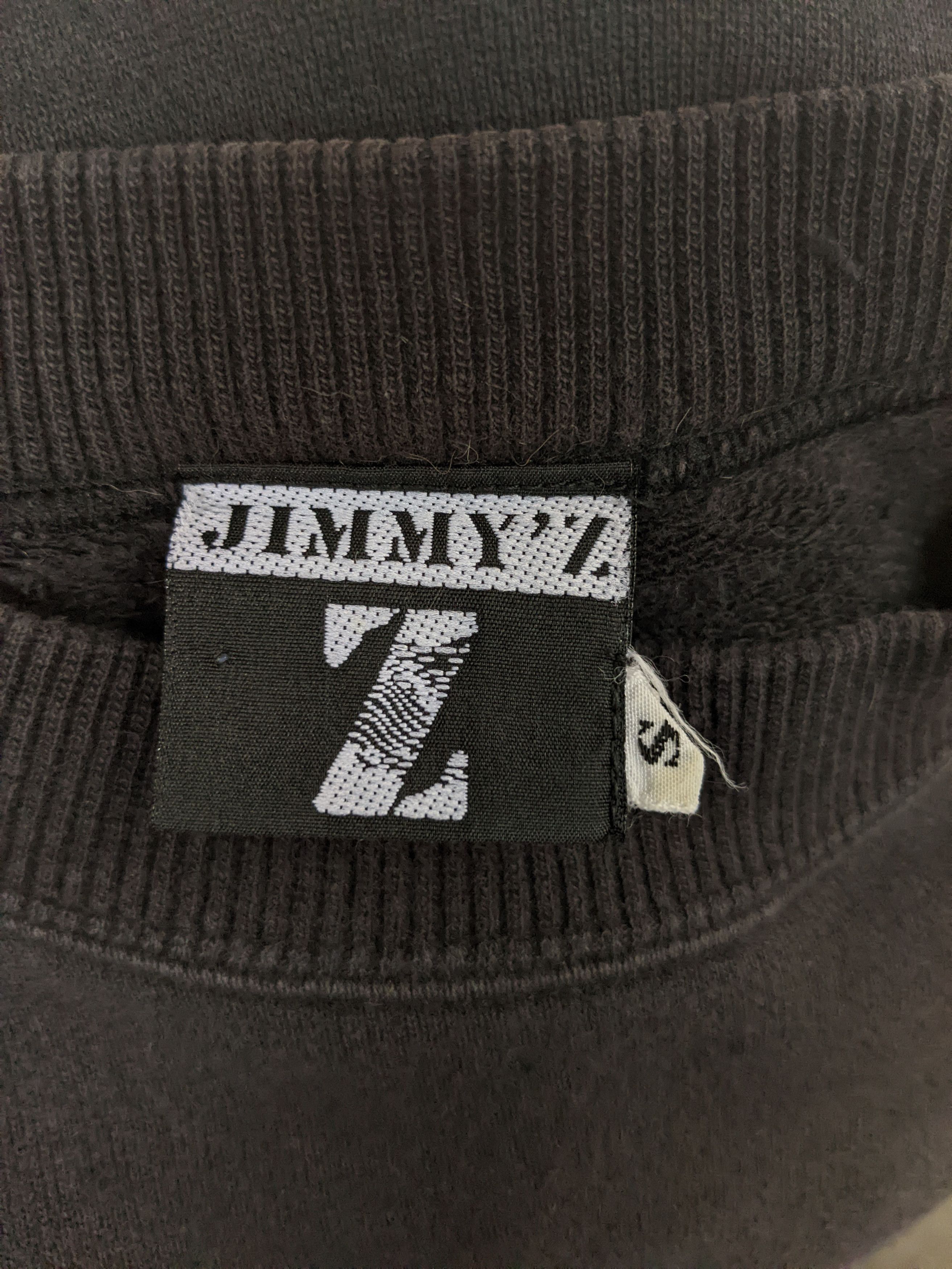 Vintage Vintage 90s Jimmy'z Skateboard Distress Sweatshirt Size US S / EU 44-46 / 1 - 11 Thumbnail