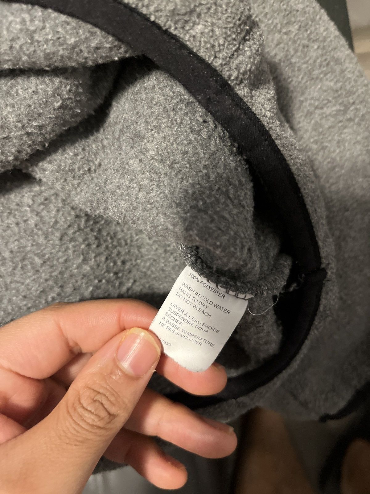 Grey ovo hoodie.