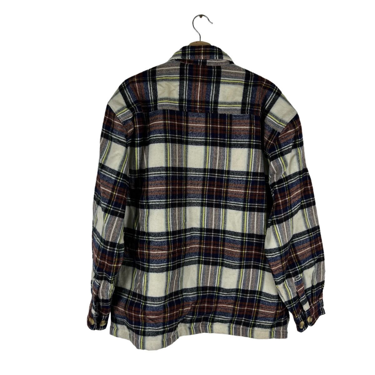 Flannel VINTAGE FLANNEL JACKET FLEECE LINING DADGE JAPAN MADE Size US L / EU 52-54 / 3 - 7 Thumbnail