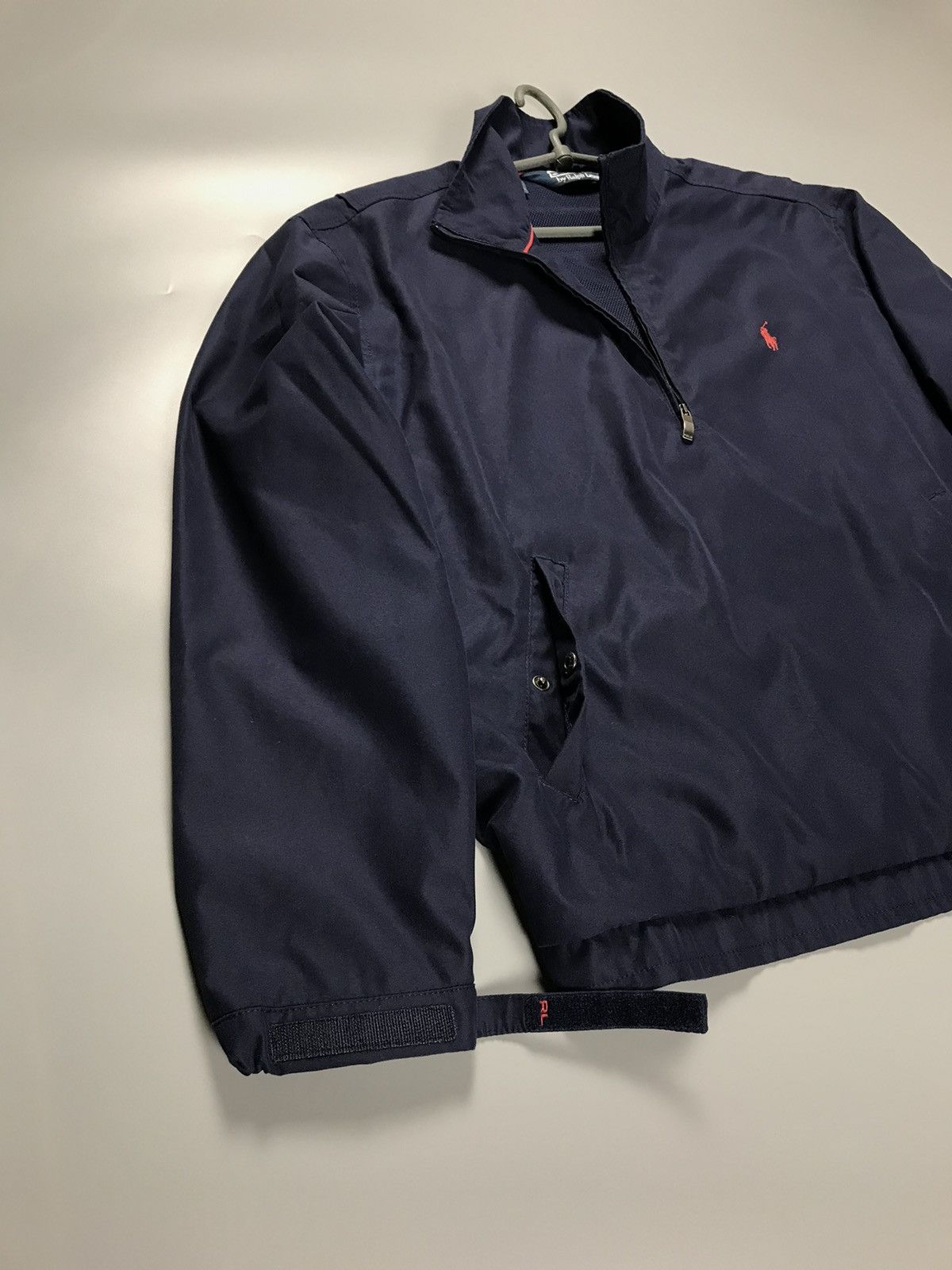 Polo Ralph Lauren × Ralph Lauren × Vintage Polo Ralph Lauren Vintage 90s Light Jacket 1/3 zip Size US M / EU 48-50 / 2 - 4 Thumbnail
