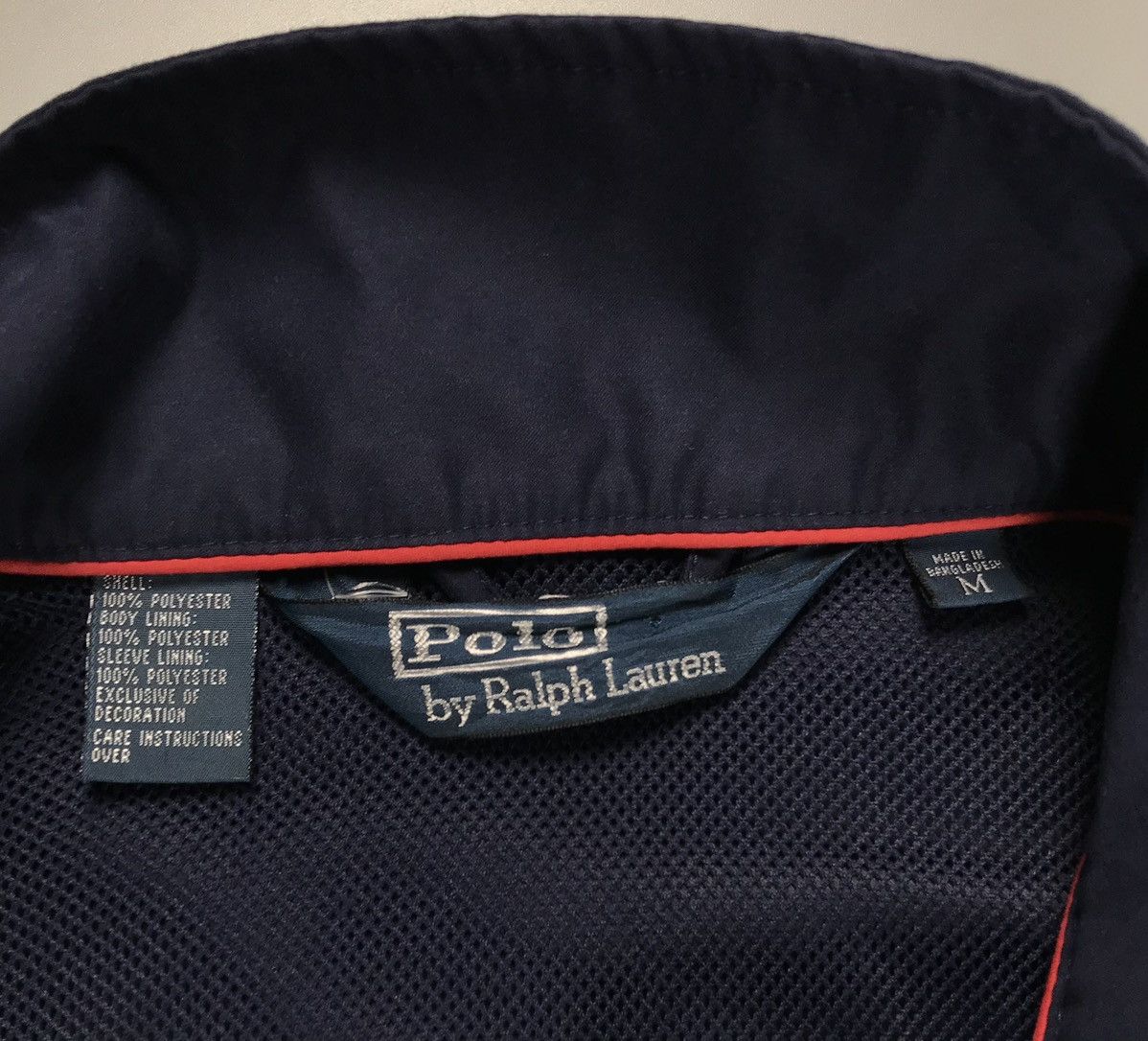 Polo Ralph Lauren × Ralph Lauren × Vintage Polo Ralph Lauren Vintage 90s Light Jacket 1/3 zip Size US M / EU 48-50 / 2 - 5 Thumbnail