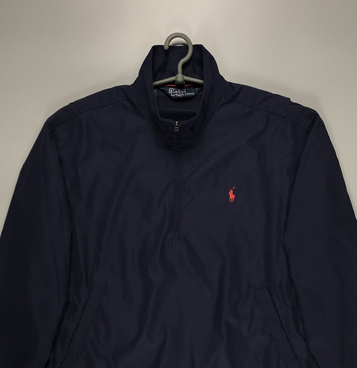 Polo Ralph Lauren × Ralph Lauren × Vintage Polo Ralph Lauren Vintage 90s Light Jacket 1/3 zip Size US M / EU 48-50 / 2 - 3 Thumbnail