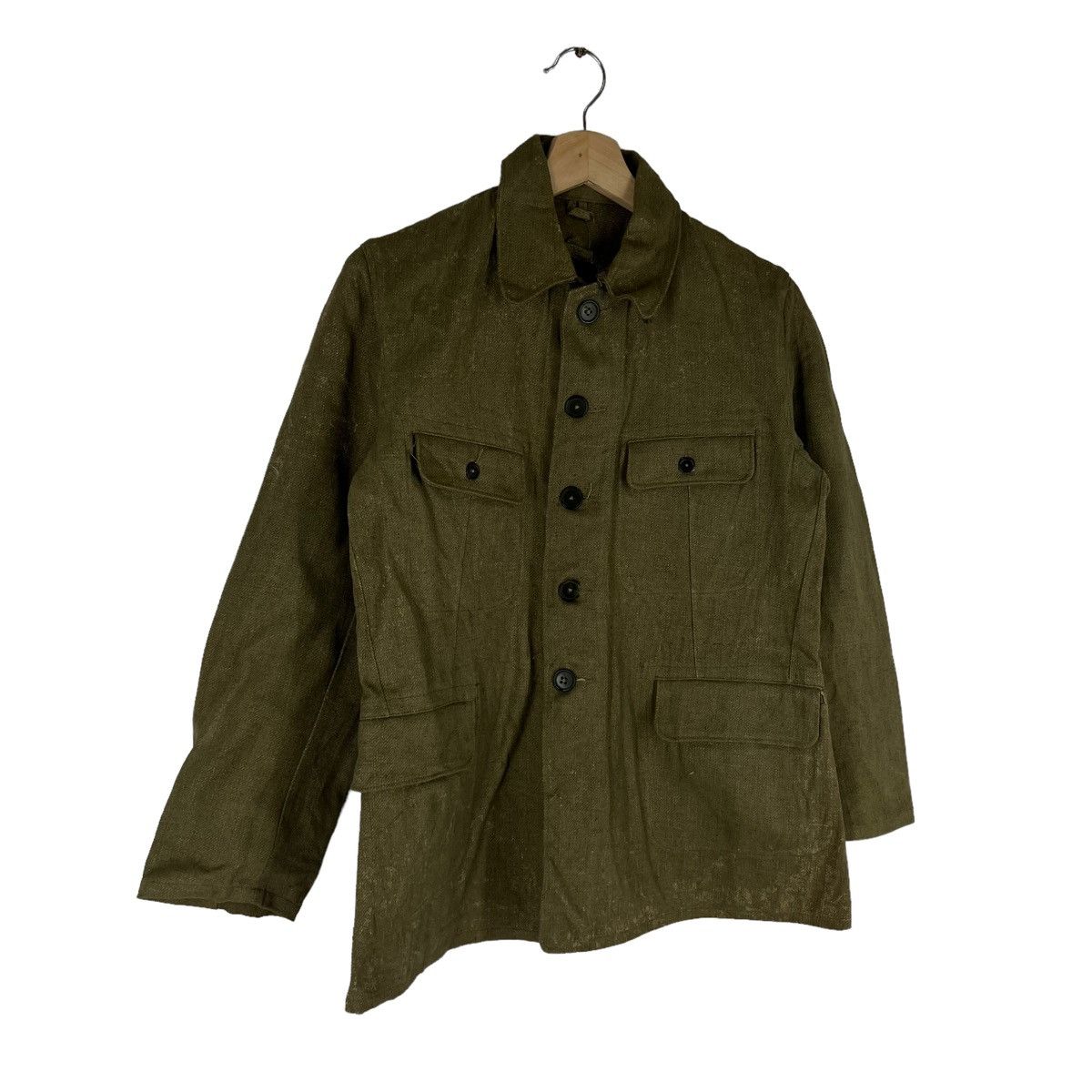 Japanese Brand VINTAGE CHORE MILITARY JACKET CARGO MULTI POCKET Size US M / EU 48-50 / 2 - 3 Thumbnail