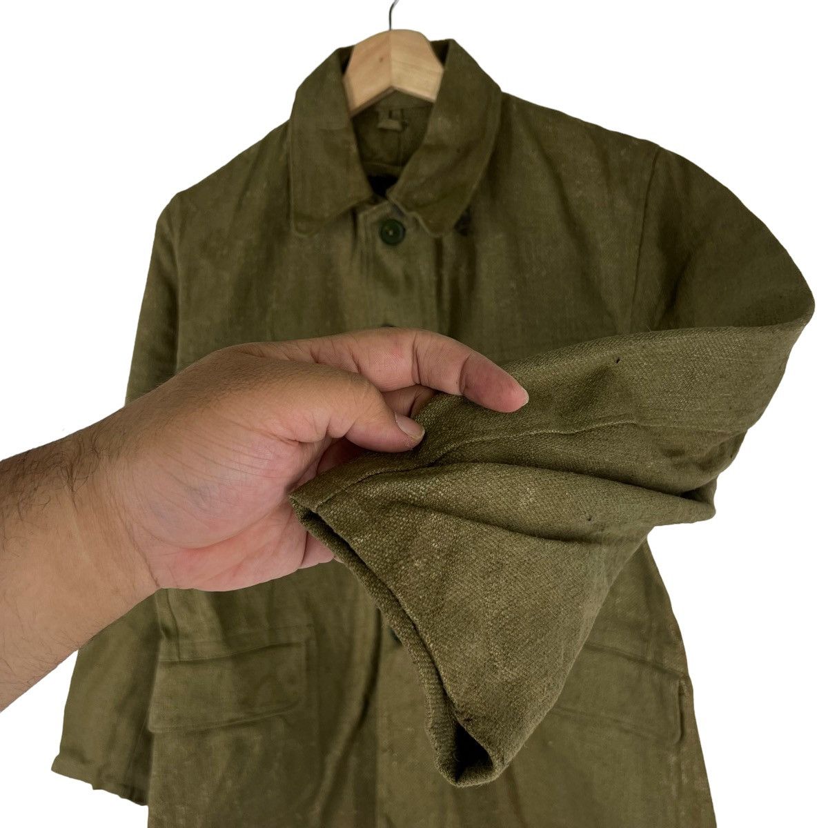 Japanese Brand VINTAGE CHORE MILITARY JACKET CARGO MULTI POCKET Size US M / EU 48-50 / 2 - 6 Thumbnail