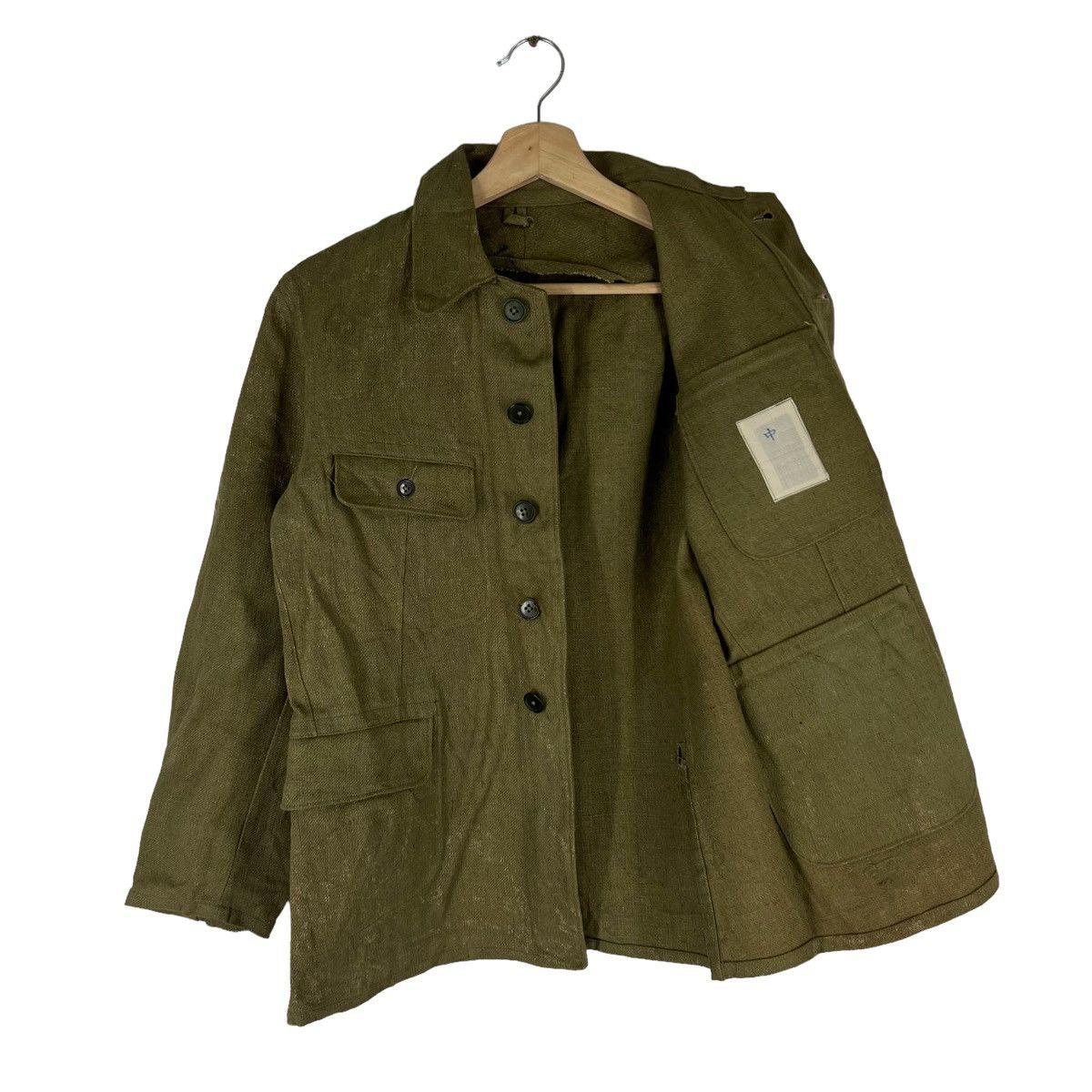 Japanese Brand VINTAGE CHORE MILITARY JACKET CARGO MULTI POCKET Size US M / EU 48-50 / 2 - 8 Thumbnail