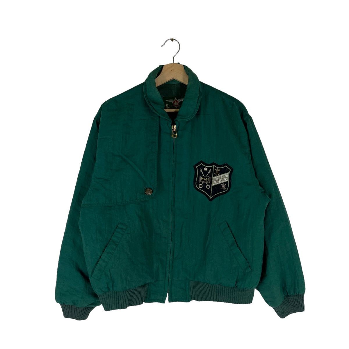 Japanese Brand VINTAGE BOMBER JACKET BIG LOGO TEN TO ONE ISSEY MIYAKE MA 1 Size US M / EU 48-50 / 2 - 1 Thumbnail