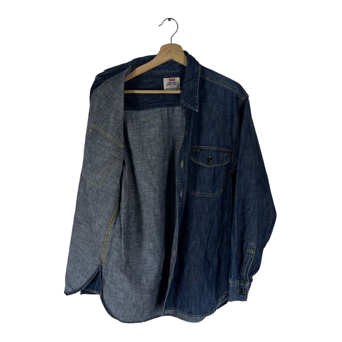 Levi's VINTAGE LEVI'S SHIRTS BUTTON RARE DESIGN Size US M / EU 48-50 / 2 - 9 Thumbnail