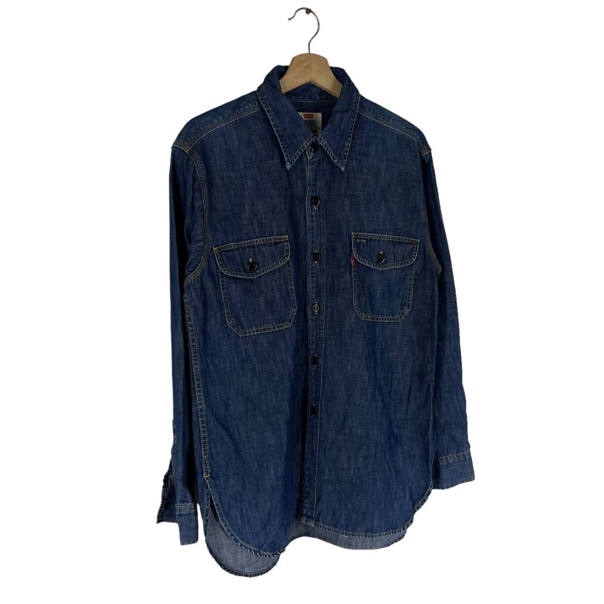 Levi's VINTAGE LEVI'S SHIRTS BUTTON RARE DESIGN Size US M / EU 48-50 / 2 - 2 Thumbnail