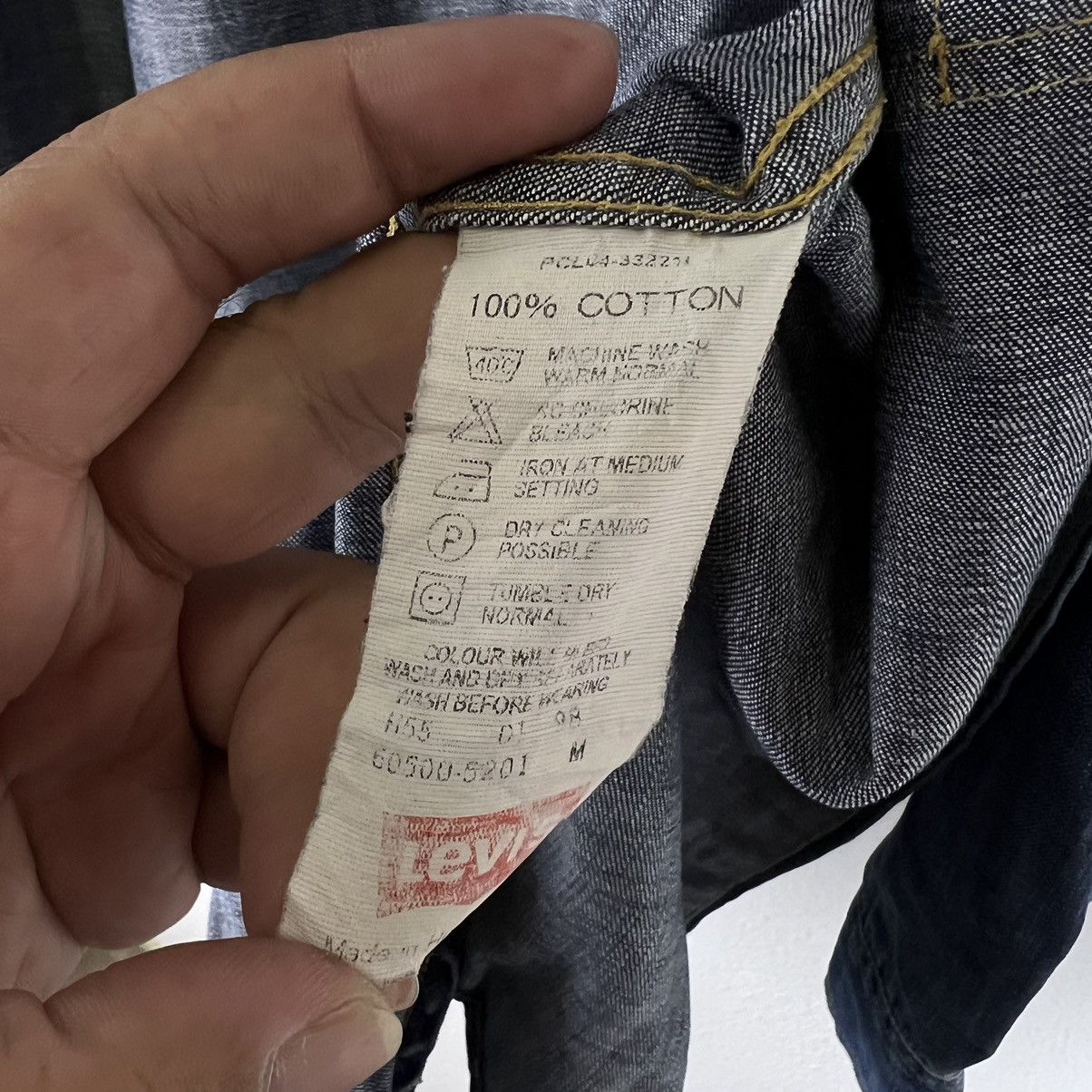 Levi's VINTAGE LEVI'S SHIRTS BUTTON RARE DESIGN Size US M / EU 48-50 / 2 - 11 Thumbnail
