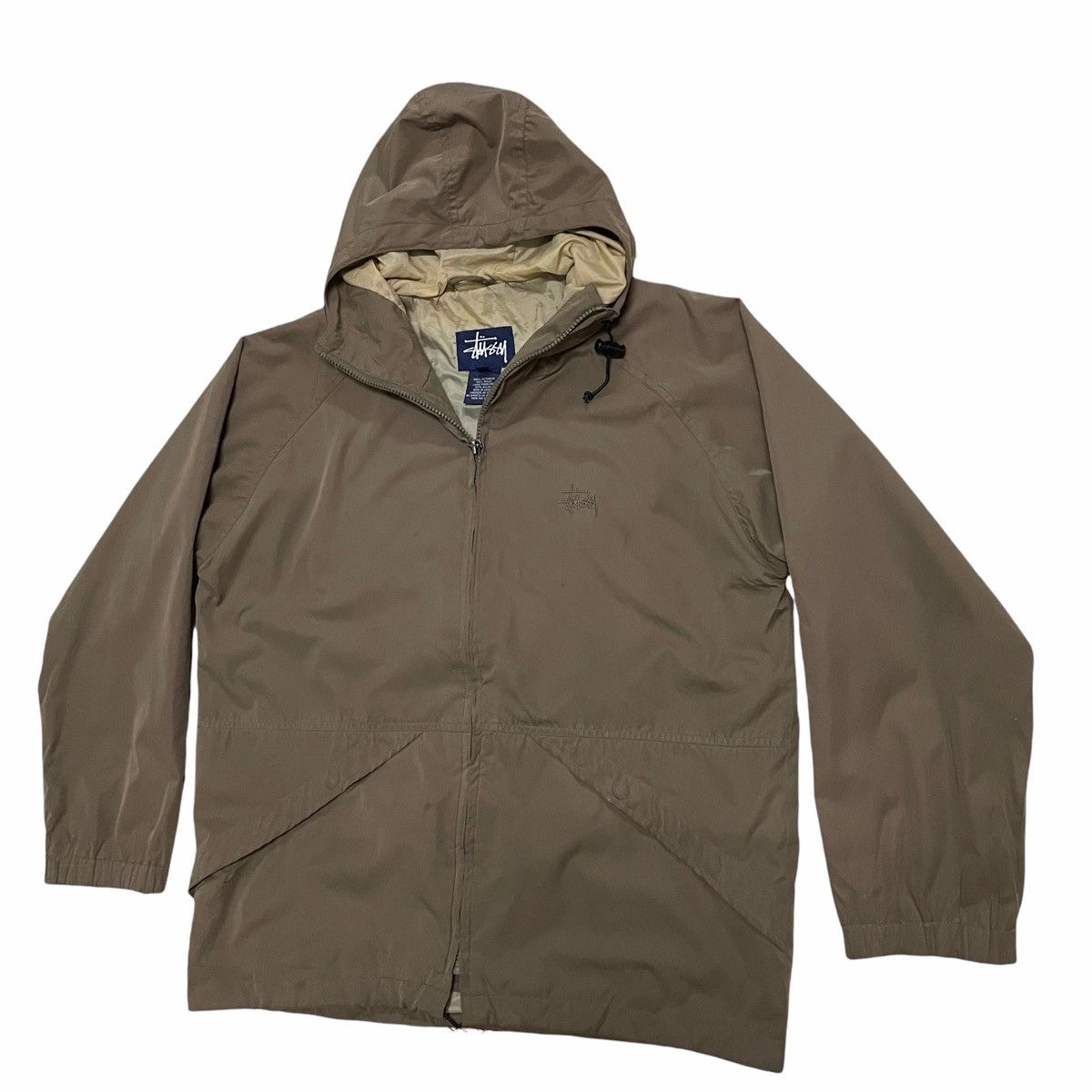 Stussy × Vintage ? 90s STUSSY ZIPPER HOODIE JACKET | Grailed
