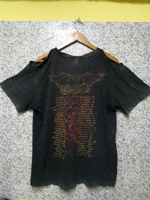 Band Tees × Vintage 90s vintage aerosmith very rare Size US L / EU 52-54 / 3 - 2 Thumbnail
