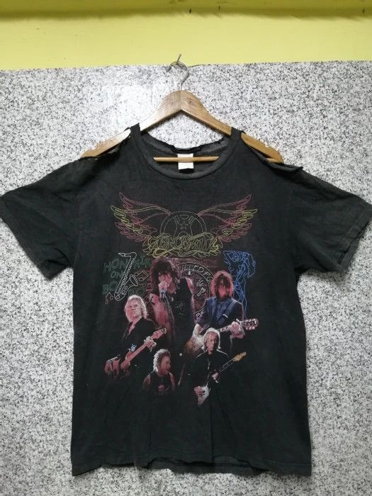 Band Tees × Vintage 90s vintage aerosmith very rare Size US L / EU 52-54 / 3 - 1 Thumbnail