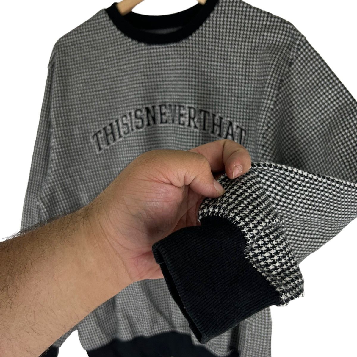 Japanese Brand RARE DESIGN BIG LOGO SWEATSHIRT THISISNEVERTHAT JAPAN MADE Size US S / EU 44-46 / 1 - 8 Thumbnail