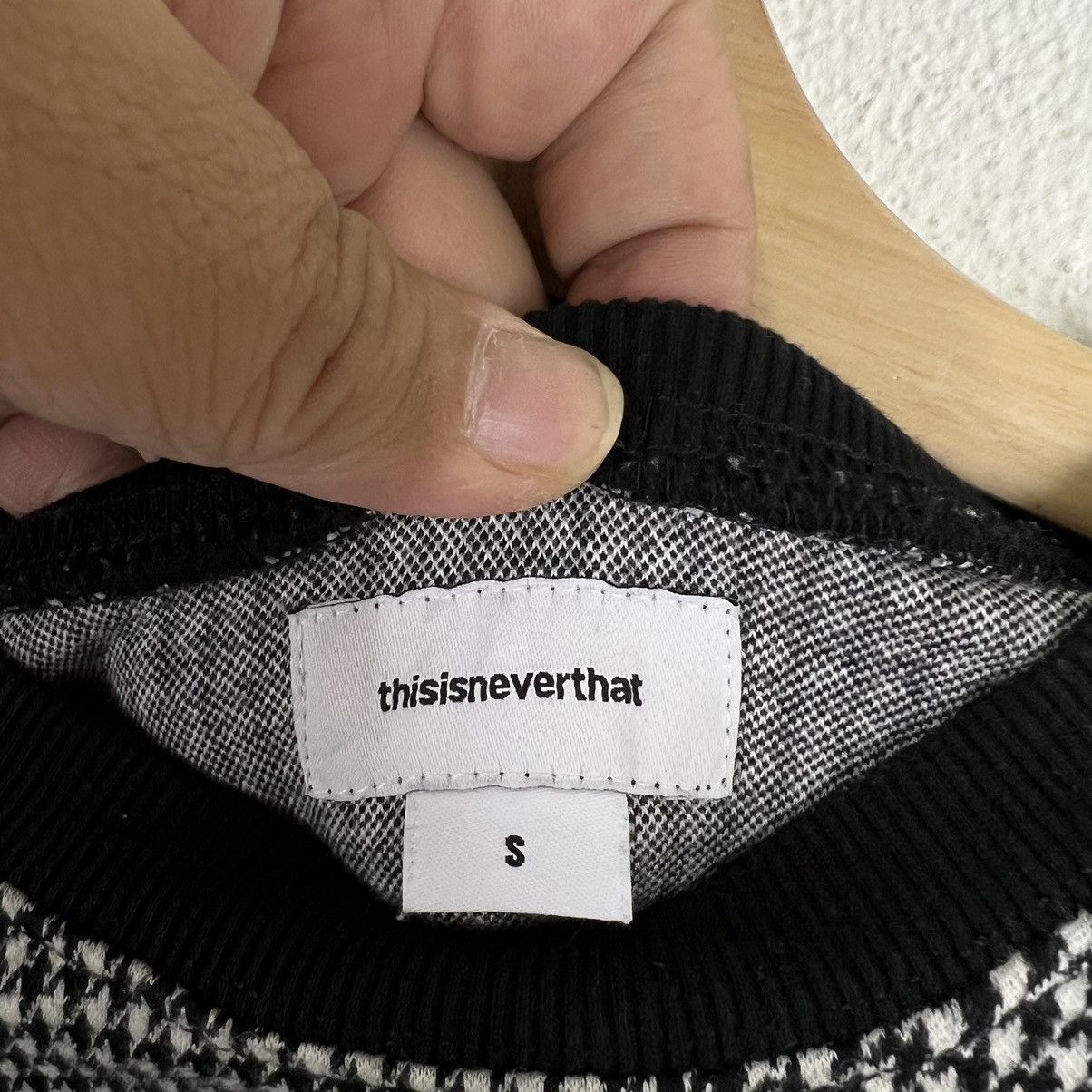 Japanese Brand RARE DESIGN BIG LOGO SWEATSHIRT THISISNEVERTHAT JAPAN MADE Size US S / EU 44-46 / 1 - 10 Thumbnail