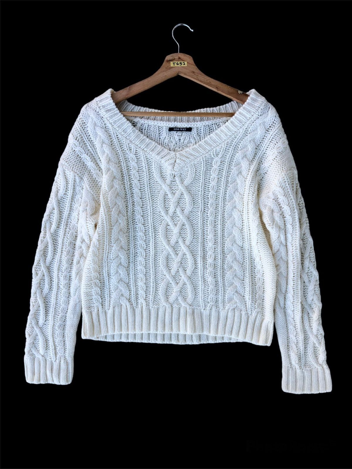 Aran Isles Knitwear 🔴ONE WAY Pureknit/Pullover Sweater knitware Pattern Size US L / EU 52-54 / 3 - 2 Thumbnail