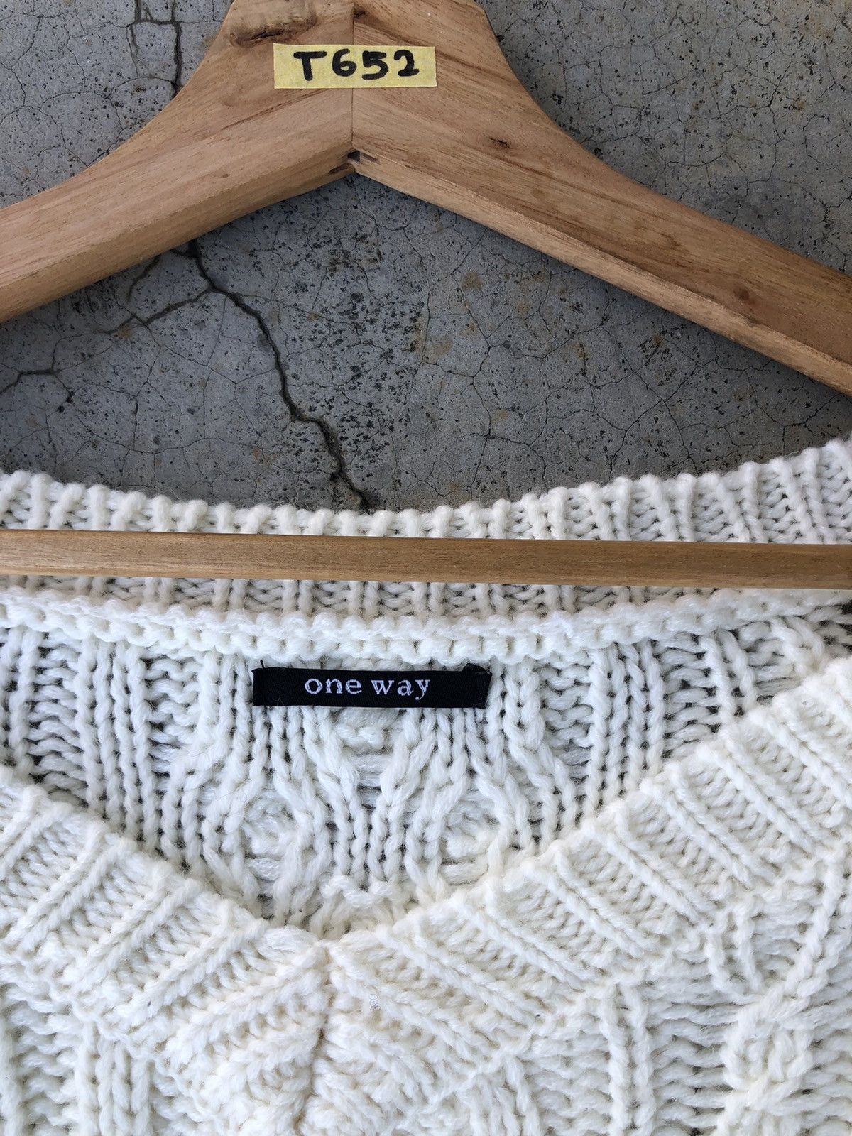 Aran Isles Knitwear 🔴ONE WAY Pureknit/Pullover Sweater knitware Pattern Size US L / EU 52-54 / 3 - 7 Thumbnail