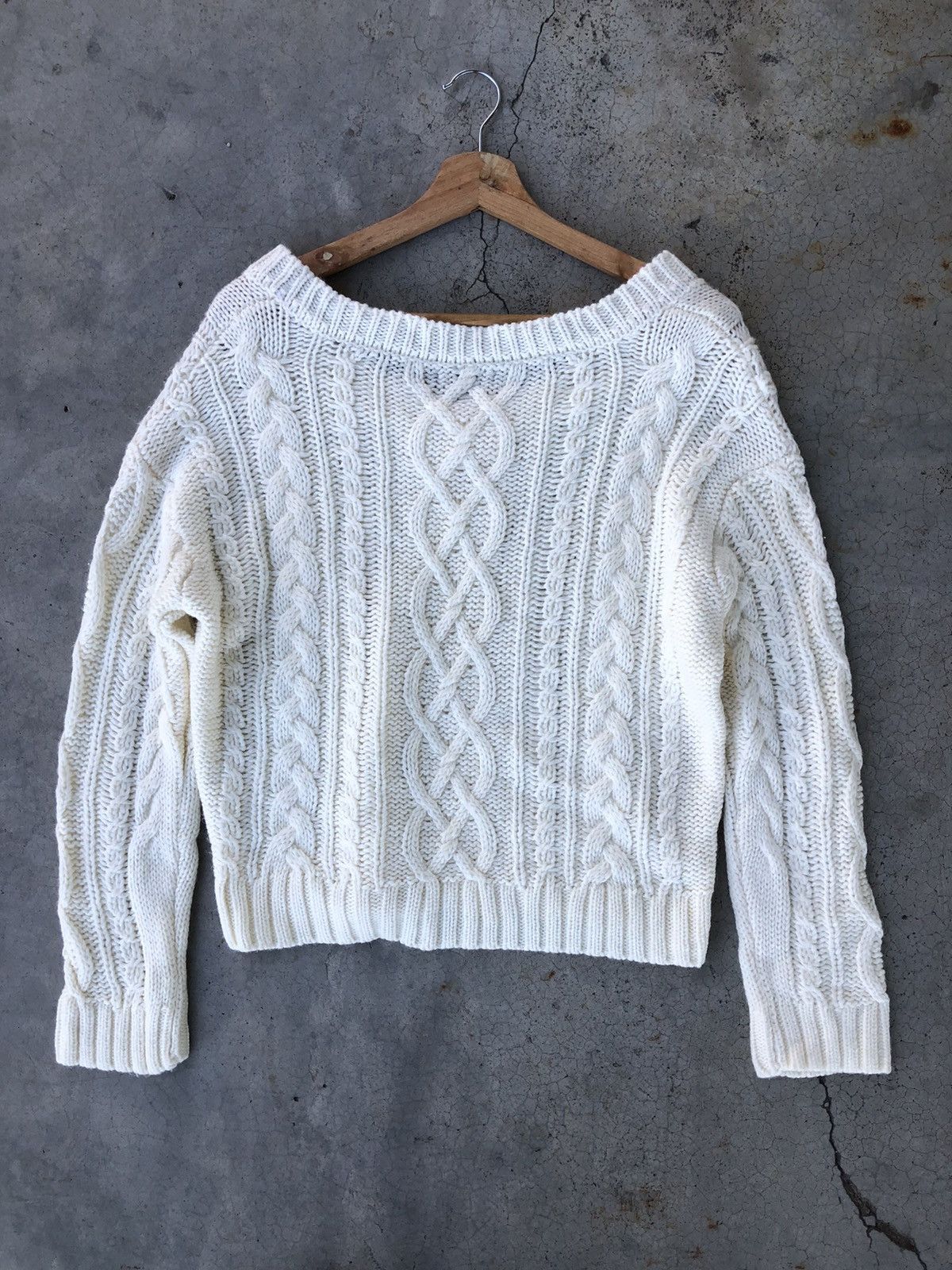 Aran Isles Knitwear 🔴ONE WAY Pureknit/Pullover Sweater knitware Pattern Size US L / EU 52-54 / 3 - 9 Thumbnail