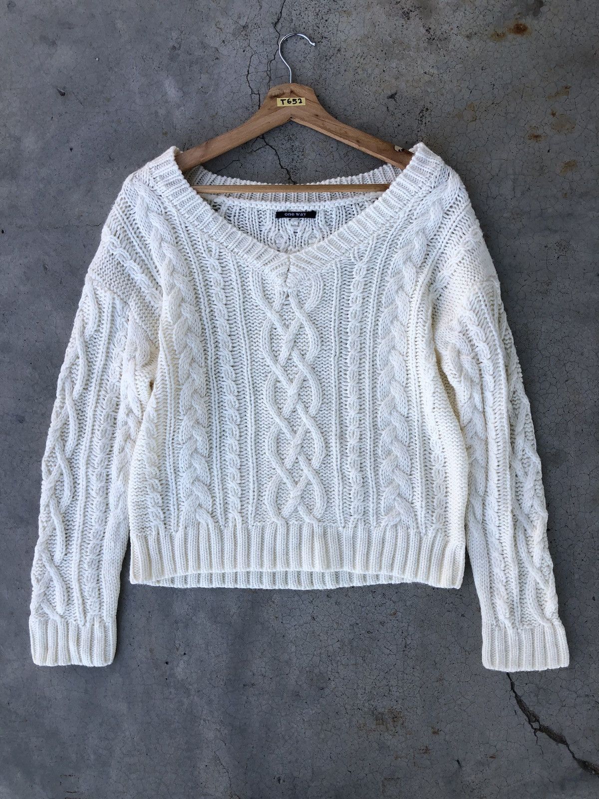 Aran Isles Knitwear 🔴ONE WAY Pureknit/Pullover Sweater knitware Pattern Size US L / EU 52-54 / 3 - 1 Thumbnail