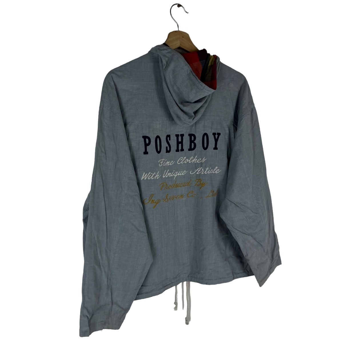 Japanese Brand VINTAGE REVERSIBLE BOMBER JACKET POSH BOY BIG LOGO Size US M / EU 48-50 / 2 - 6 Thumbnail