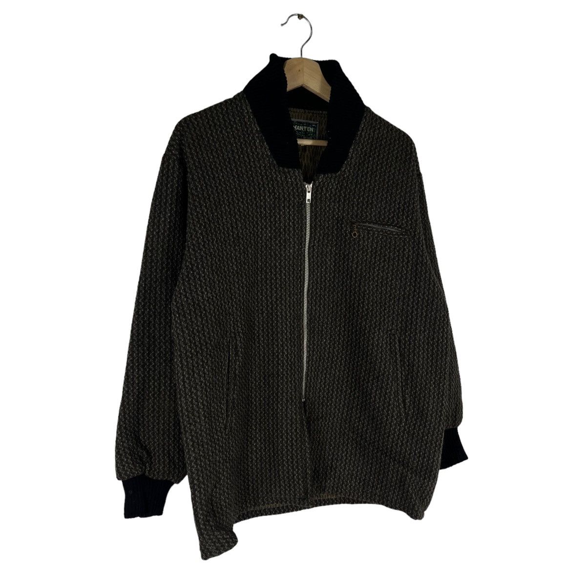 Japanese Brand VINTAGE BOMBER JACKET MANTEN INSPIRED ISSEY MIYAKE JAPAN Size US M / EU 48-50 / 2 - 2 Thumbnail