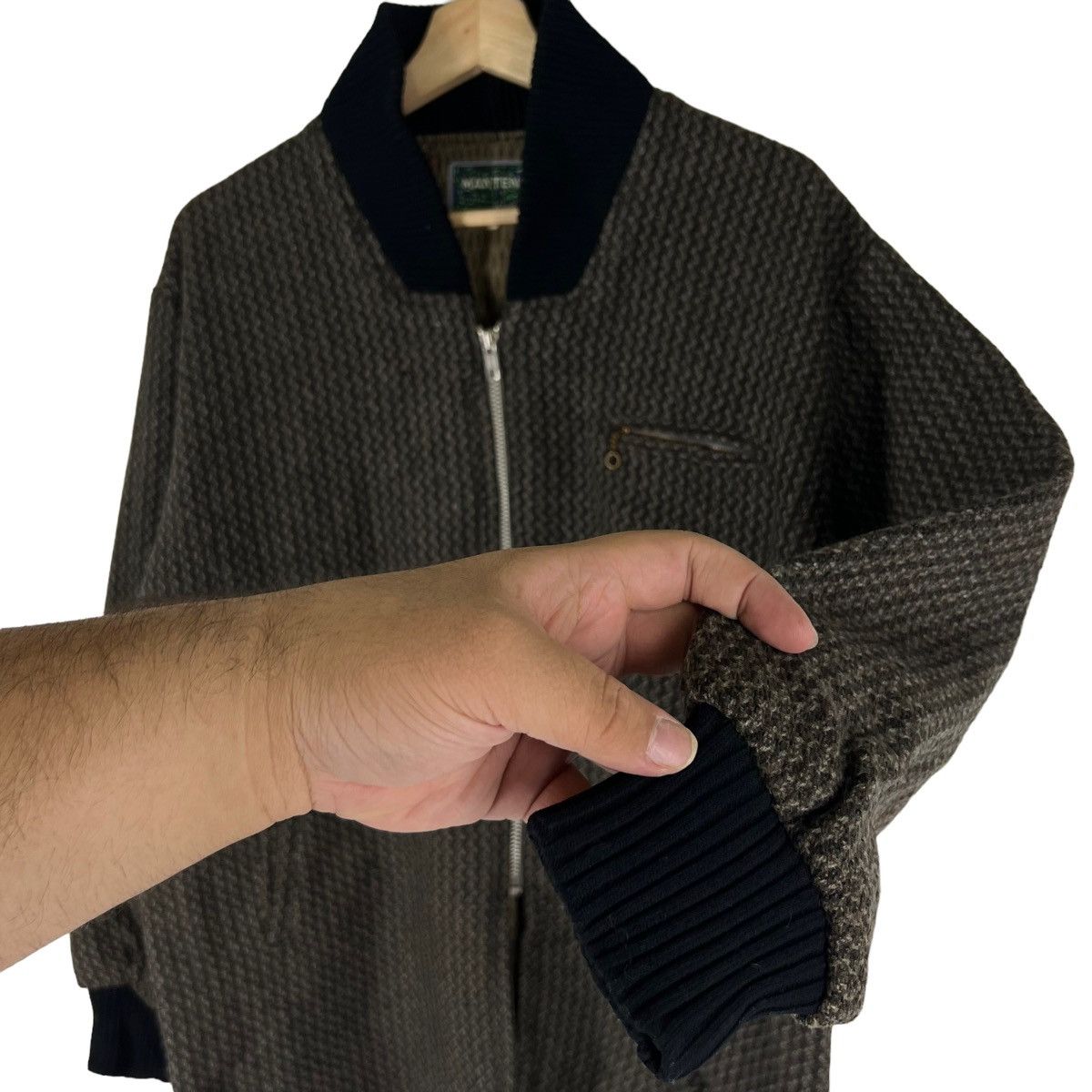 Japanese Brand VINTAGE BOMBER JACKET MANTEN INSPIRED ISSEY MIYAKE JAPAN Size US M / EU 48-50 / 2 - 5 Thumbnail