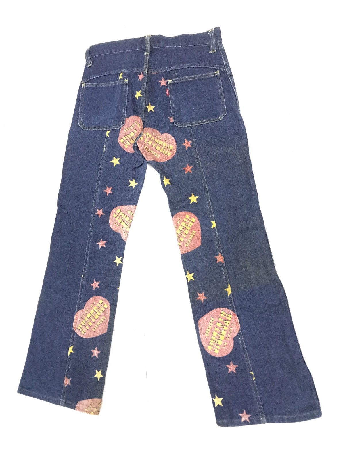 Hysteric Glamour × Japanese Brand × Le Grande Bleu (L.G.B.) SICK💥90s HYSTERIC GLAMOUR PRINTED BUSH PANT Size US 29 - 2 Thumbnail