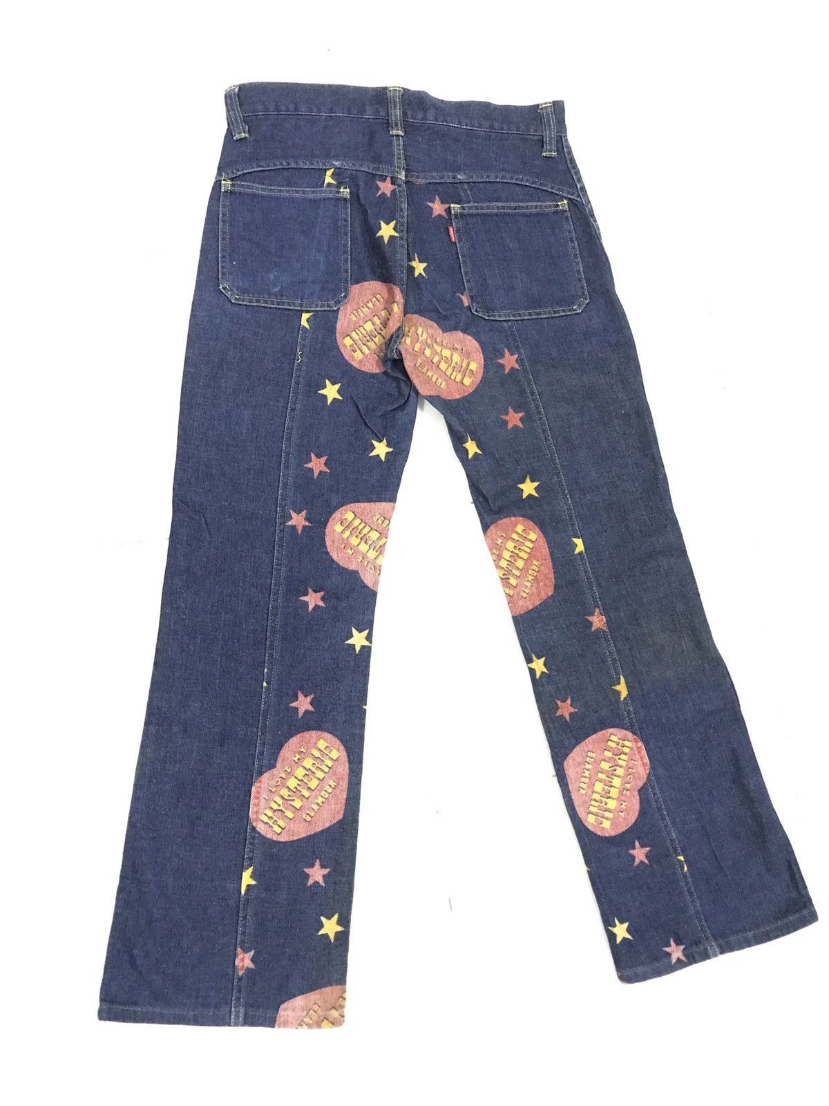 Hysteric Glamour × Japanese Brand × Le Grande Bleu (L.G.B.) SICK💥90s HYSTERIC GLAMOUR PRINTED BUSH PANT Size US 29 - 1 Thumbnail