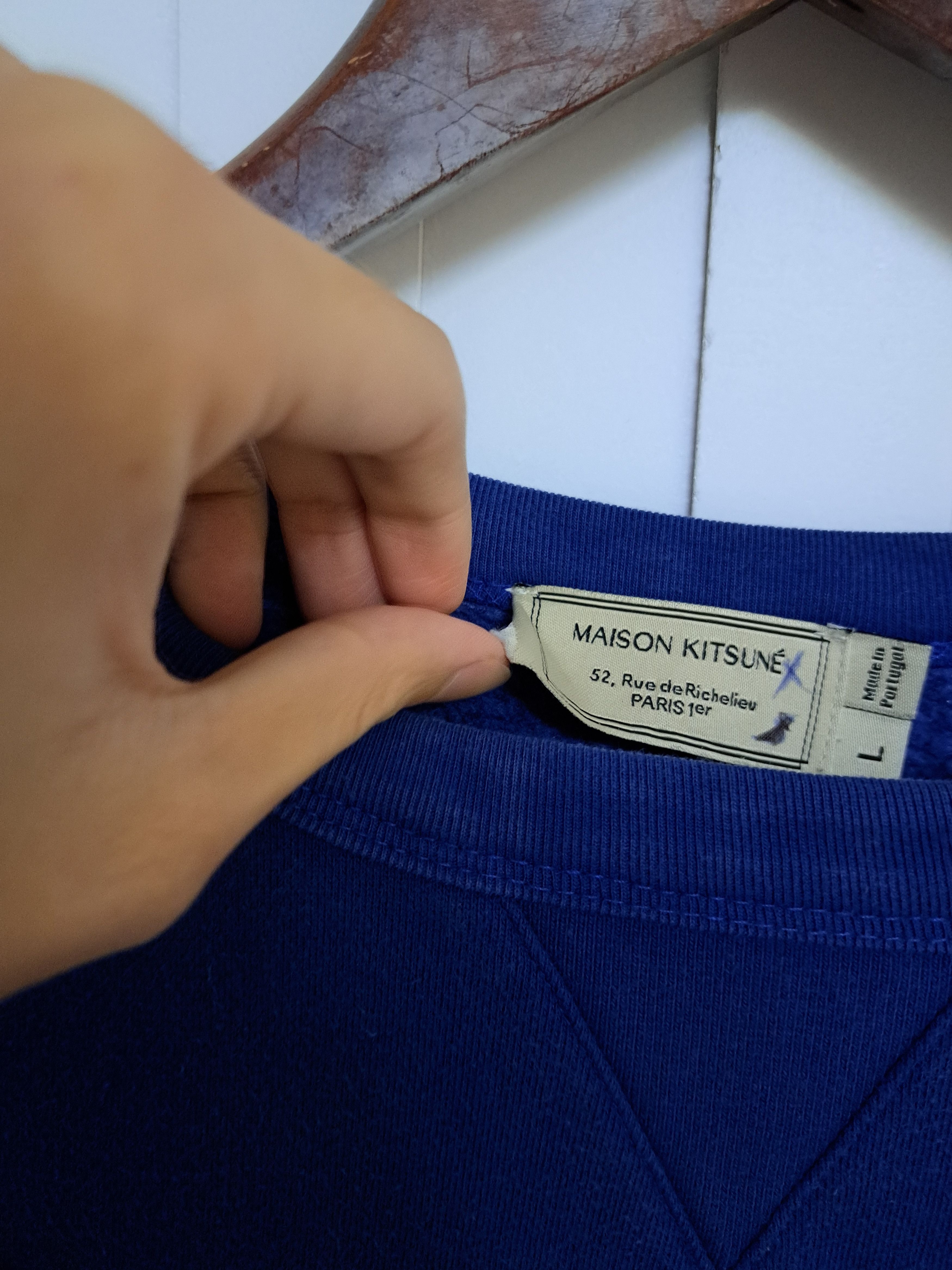 Maison Kitsune Maison Kitsune Logo Sweatshirt Size US L / EU 52-54 / 3 - 4 Thumbnail