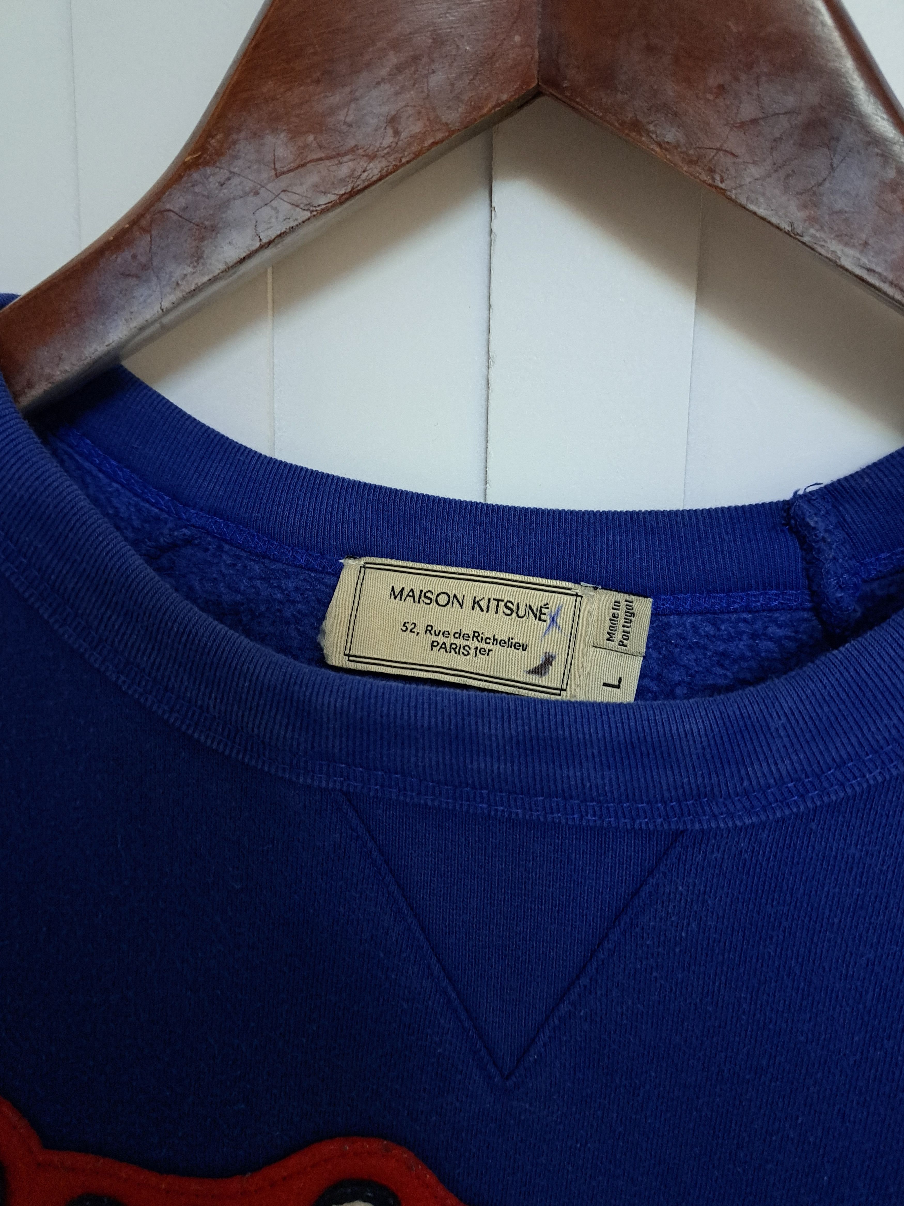 Maison Kitsune Maison Kitsune Logo Sweatshirt Size US L / EU 52-54 / 3 - 3 Thumbnail