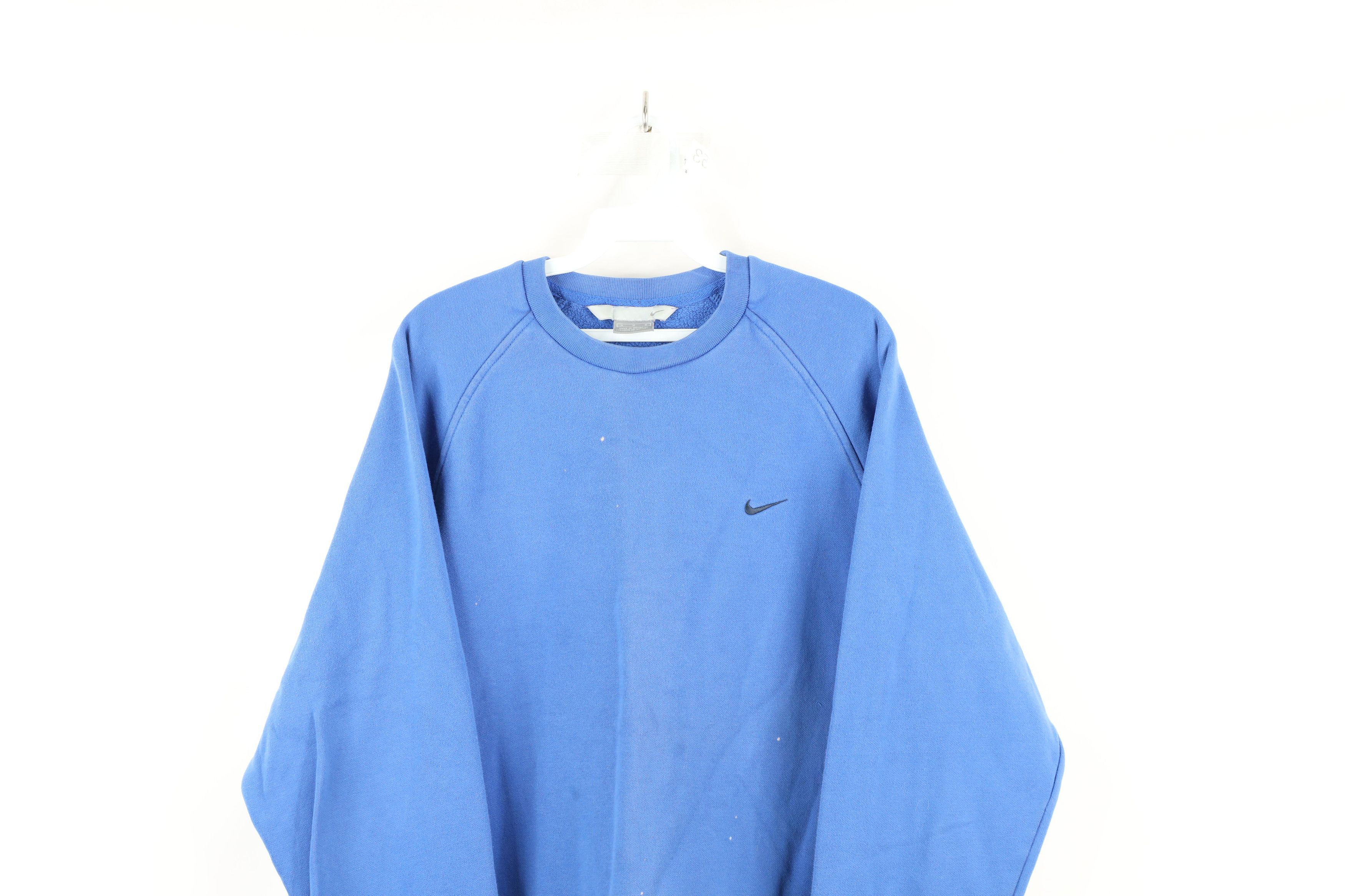 Nike × Vintage Vintage Nike Travis Scott Mini Swoosh Crewneck Sweatshirt Size US M / EU 48-50 / 2 - 2 Thumbnail