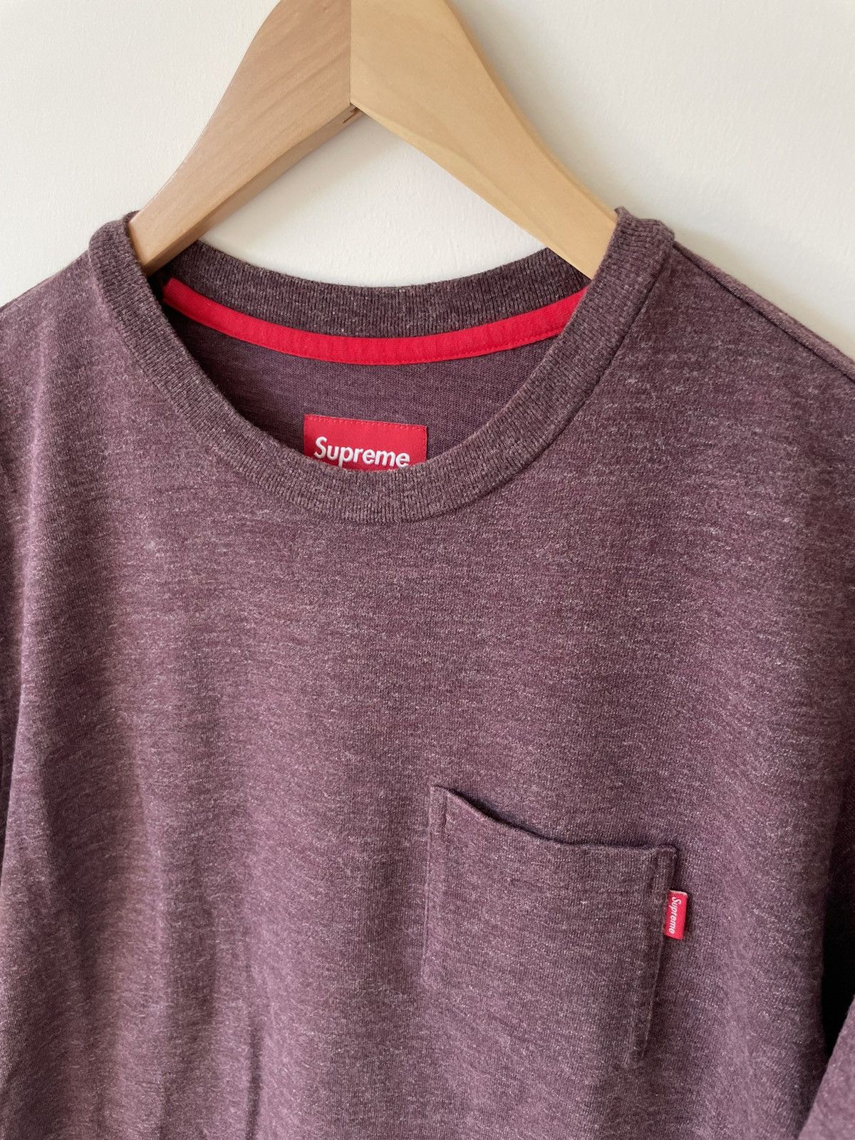 Supreme Heavyweight Pocket tee 2010 Size US M / EU 48-50 / 2 - 2 Thumbnail