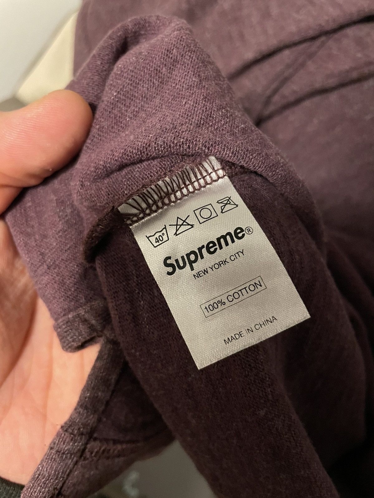Supreme Heavyweight Pocket tee 2010 Size US M / EU 48-50 / 2 - 5 Thumbnail