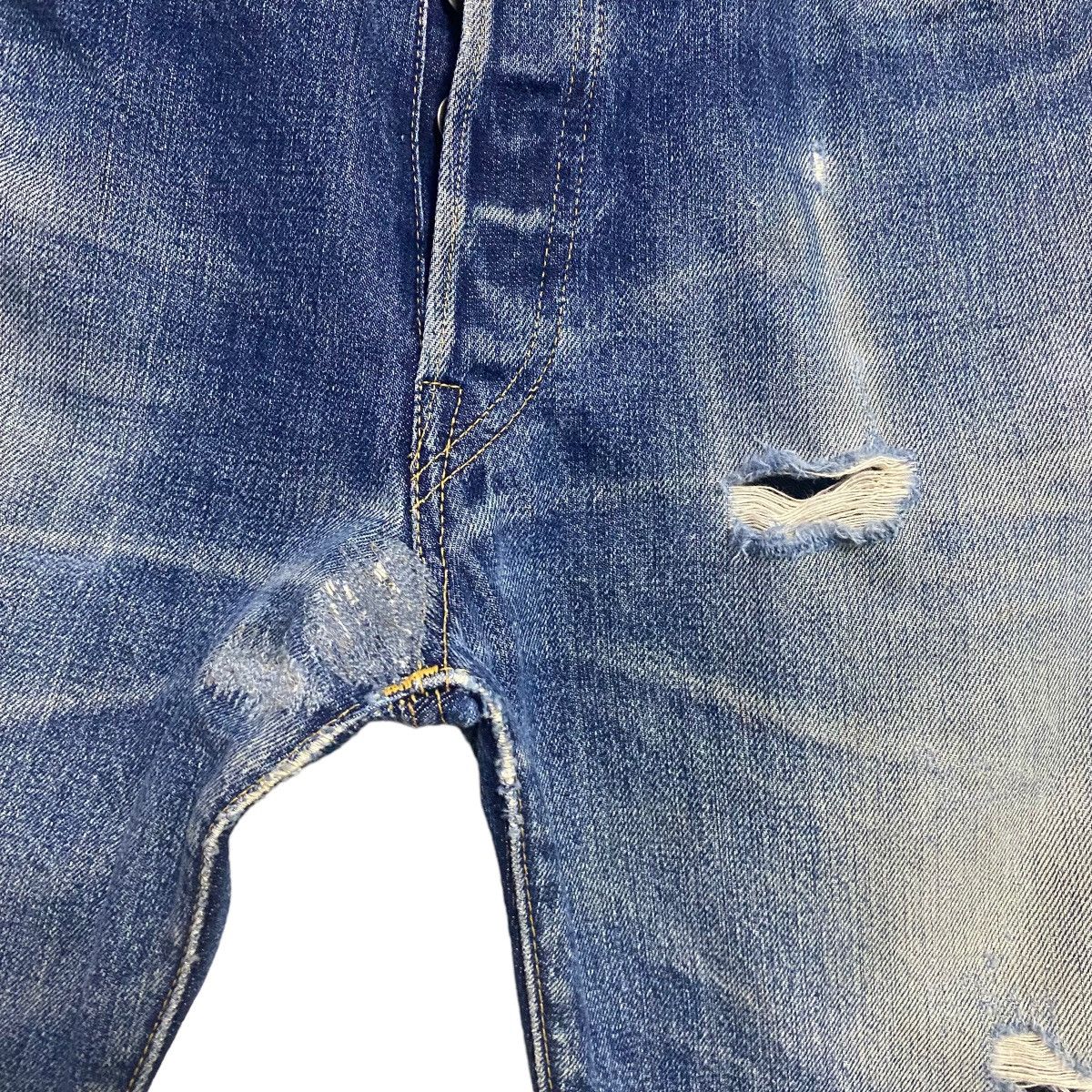 Levi's Vintage Levis S501XX Big E Redline Jeans Distressed Size US 31 - 8 Thumbnail