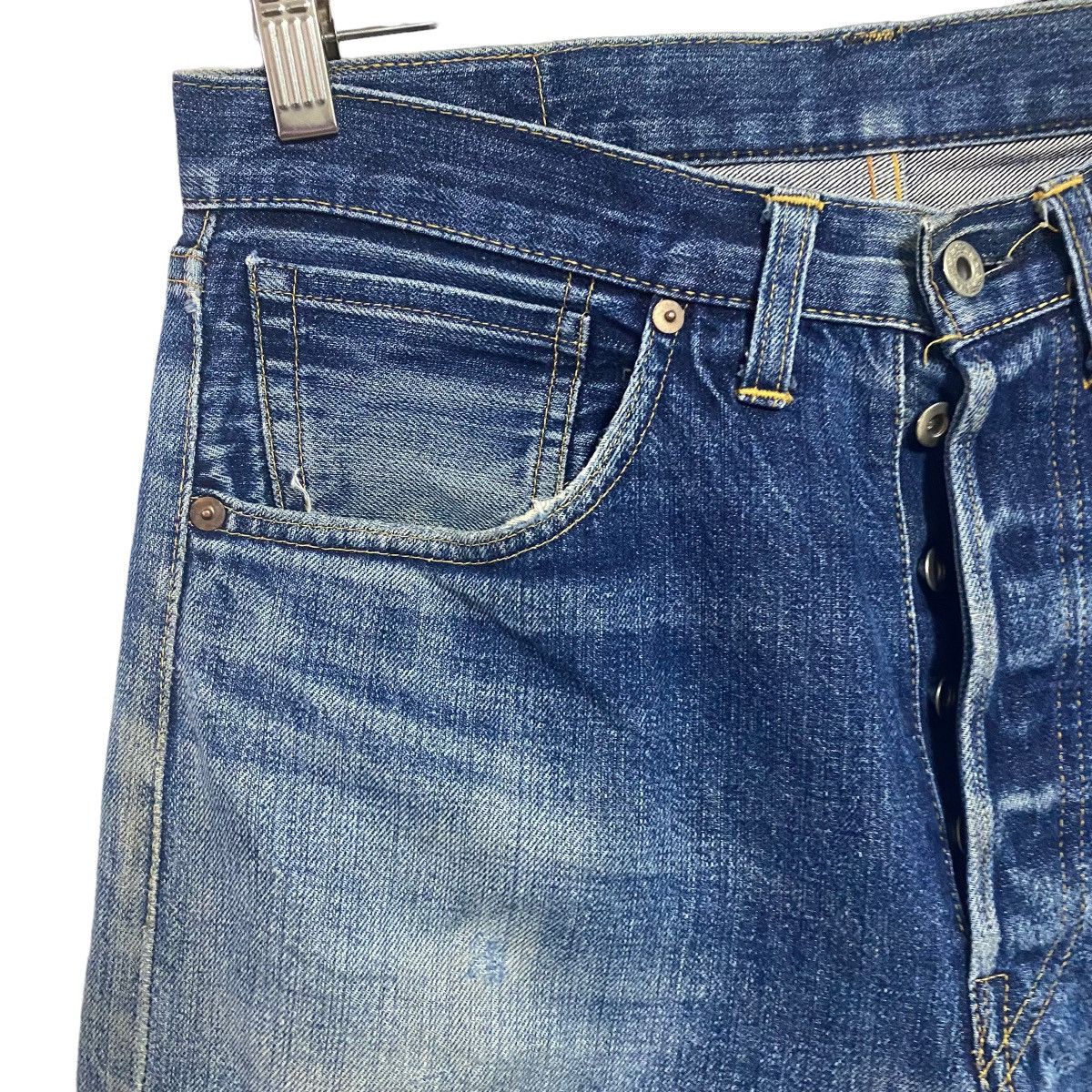 Levi's Vintage Levis S501XX Big E Redline Jeans Distressed Size US 31 - 5 Thumbnail